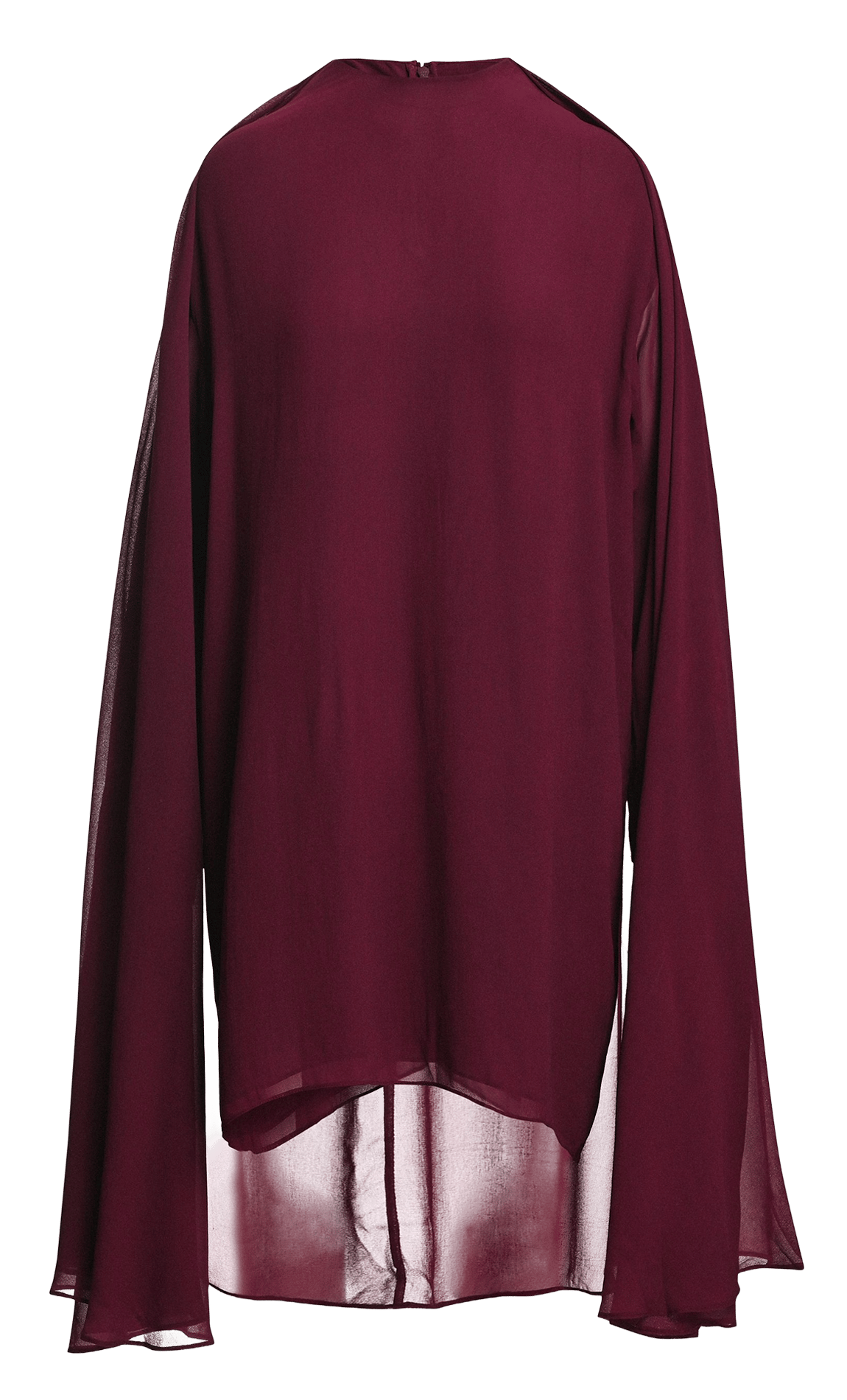 Robe courte ample col montant kaydence ESSENTIEL ANTWERP Rouge