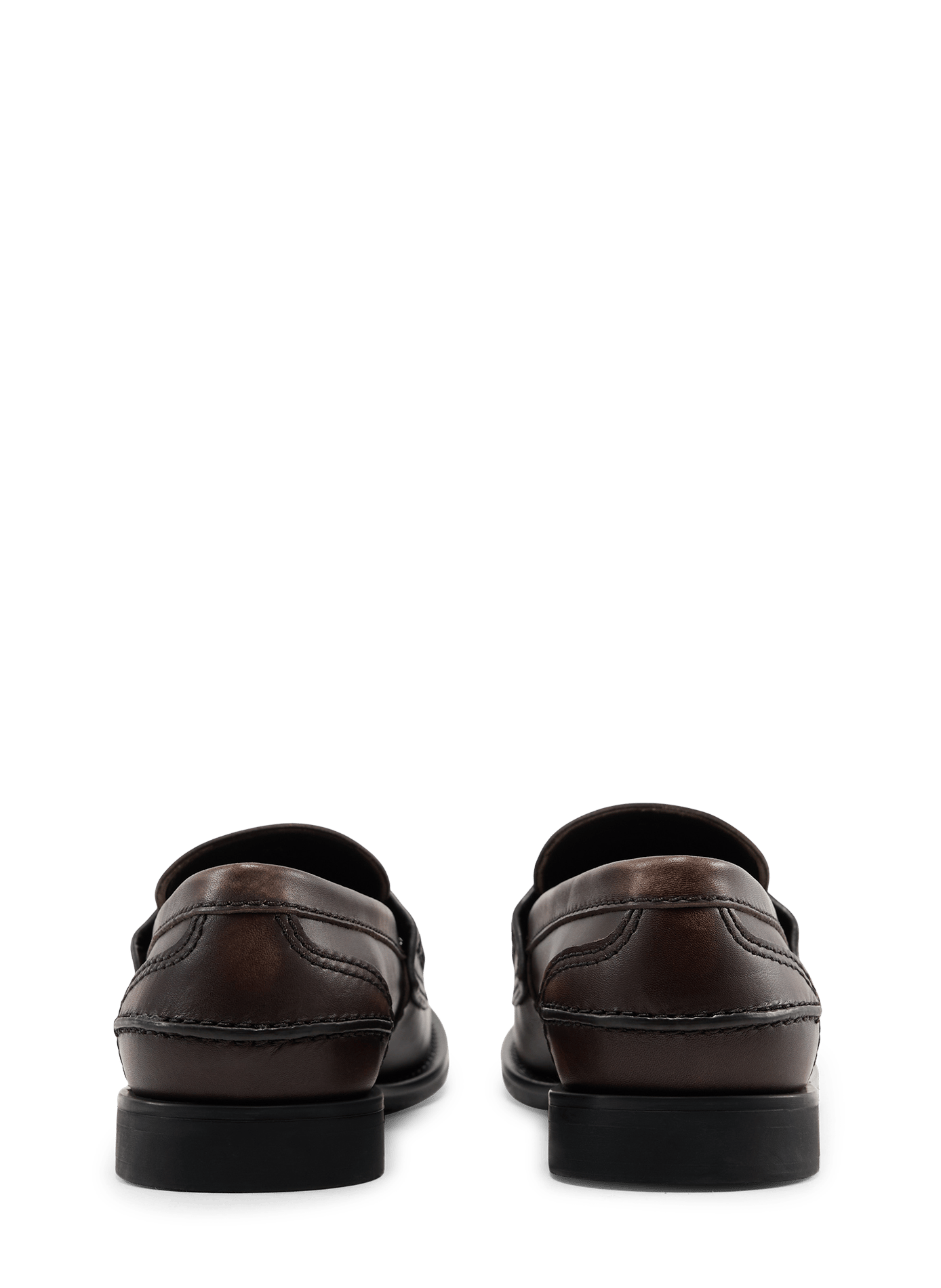 Mocassins en cuir  MIU MIU Noir