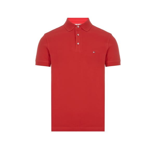 Polo slim en piqué de coton organique