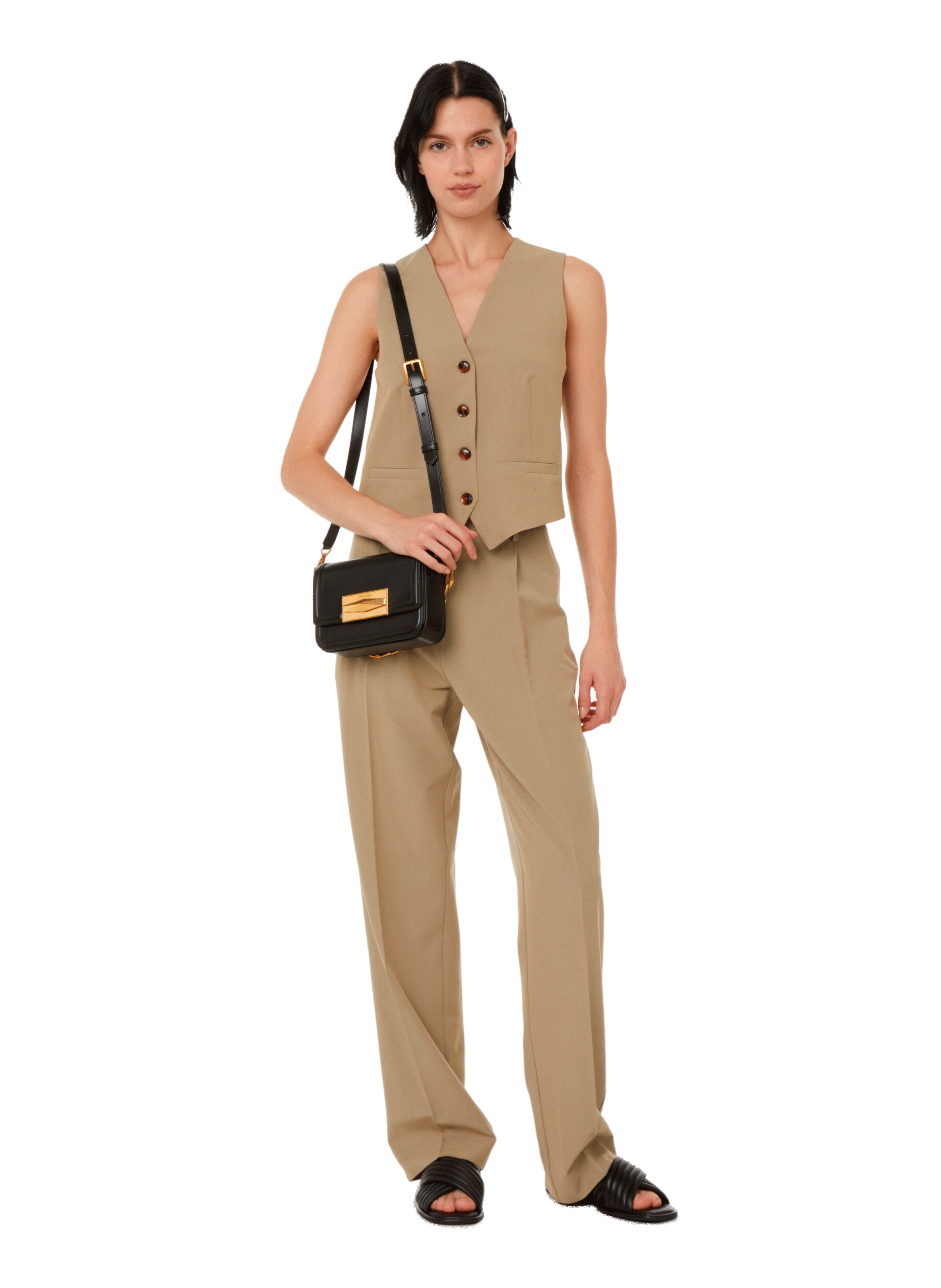 Ramona trousers SAMSOE SAMSOE Beige