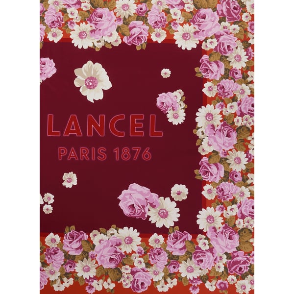 Foulard imprimé en soie