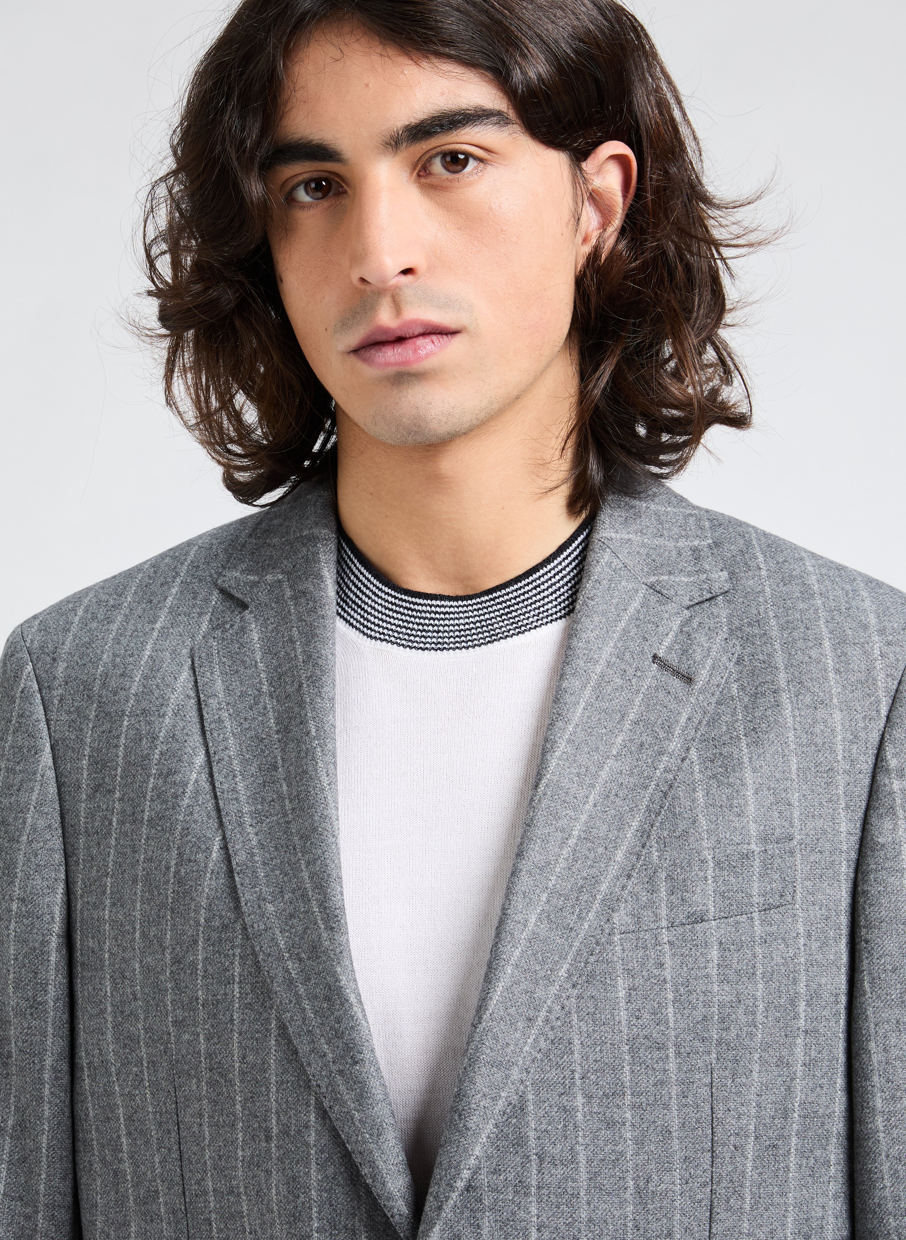 Blazer à rayures HACKETT Gris