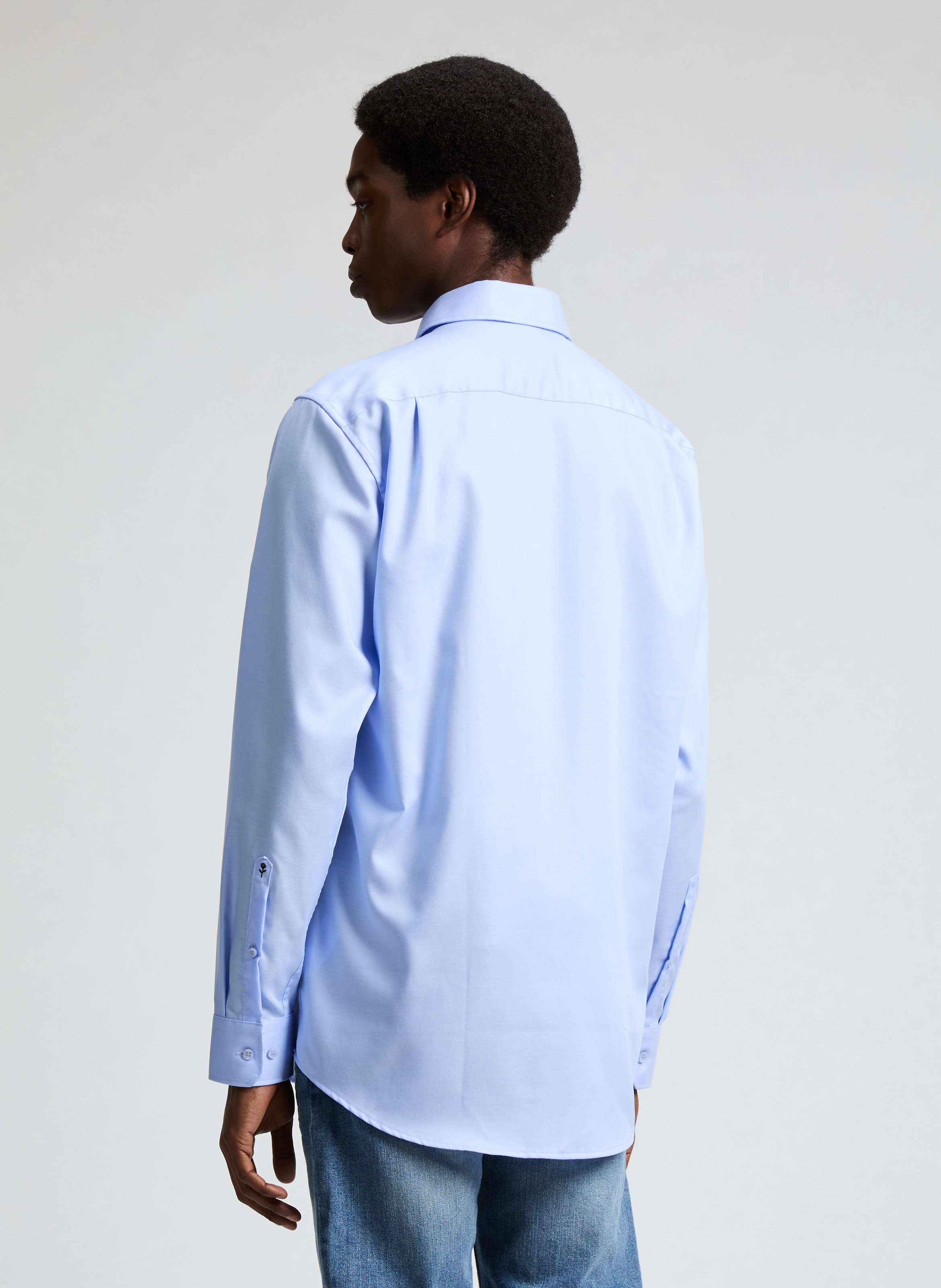 Linen shirt SEIDENSTICKER Blue