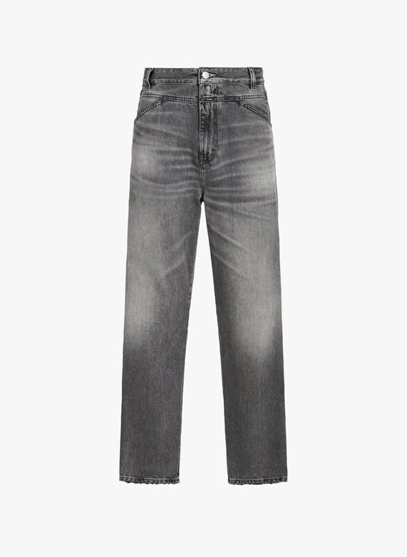 Straight cotton jeans | Grey by CLOSED Straight cotton jeans Grey