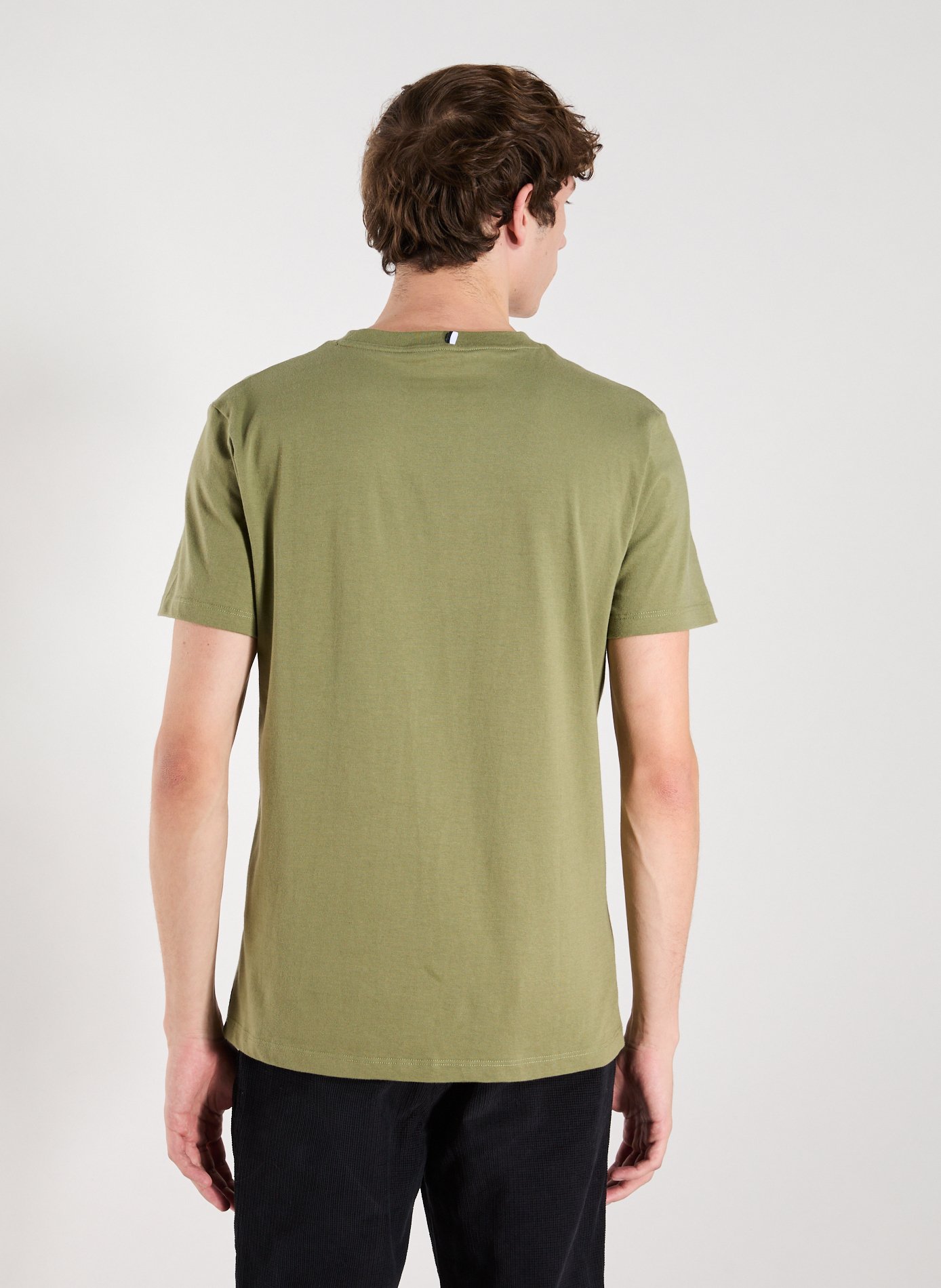 Short-Sleeve Cotton T-Shirt  FAGUO Khaki