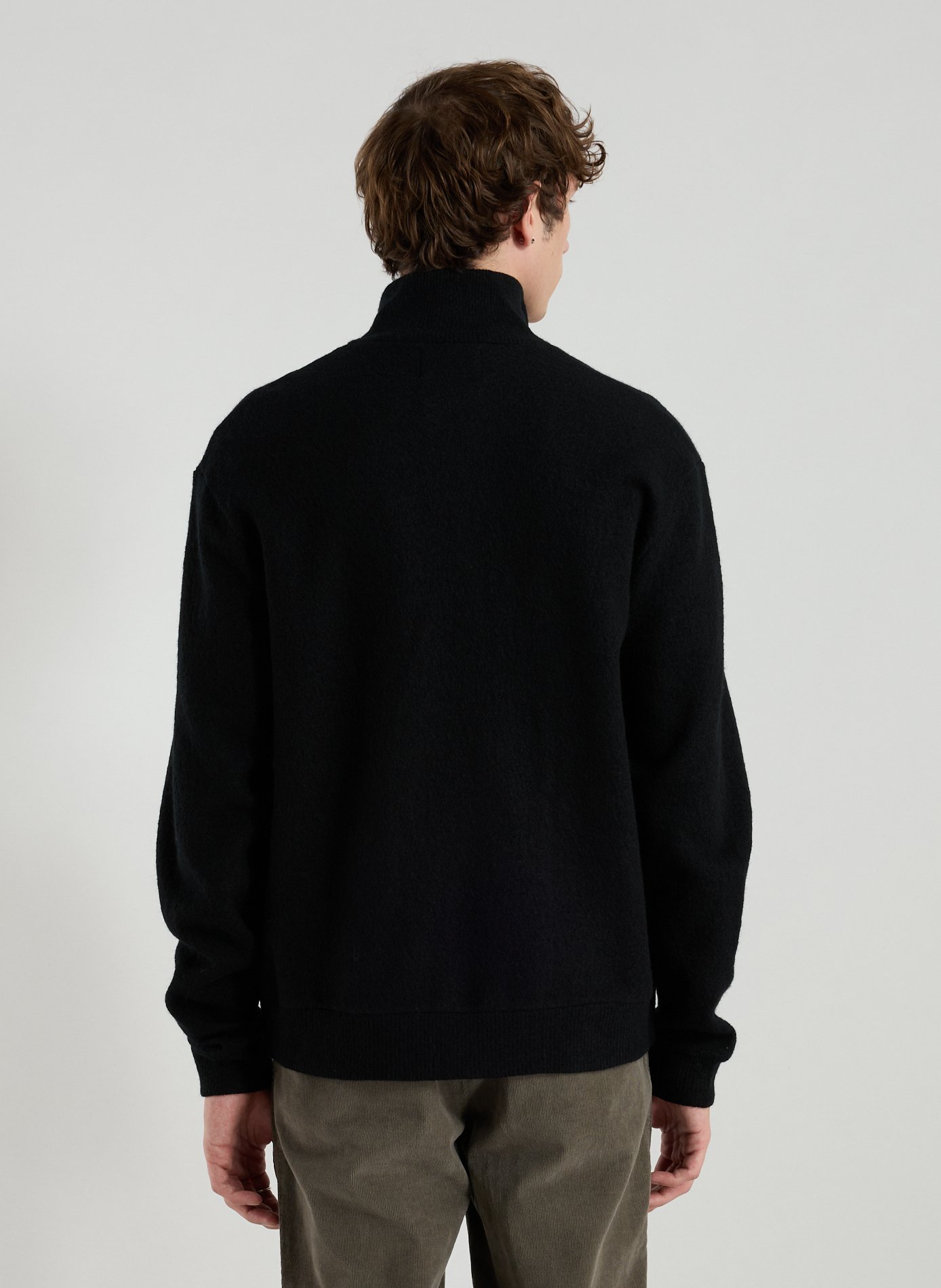 Merino wool cardigan NN.07 Black
