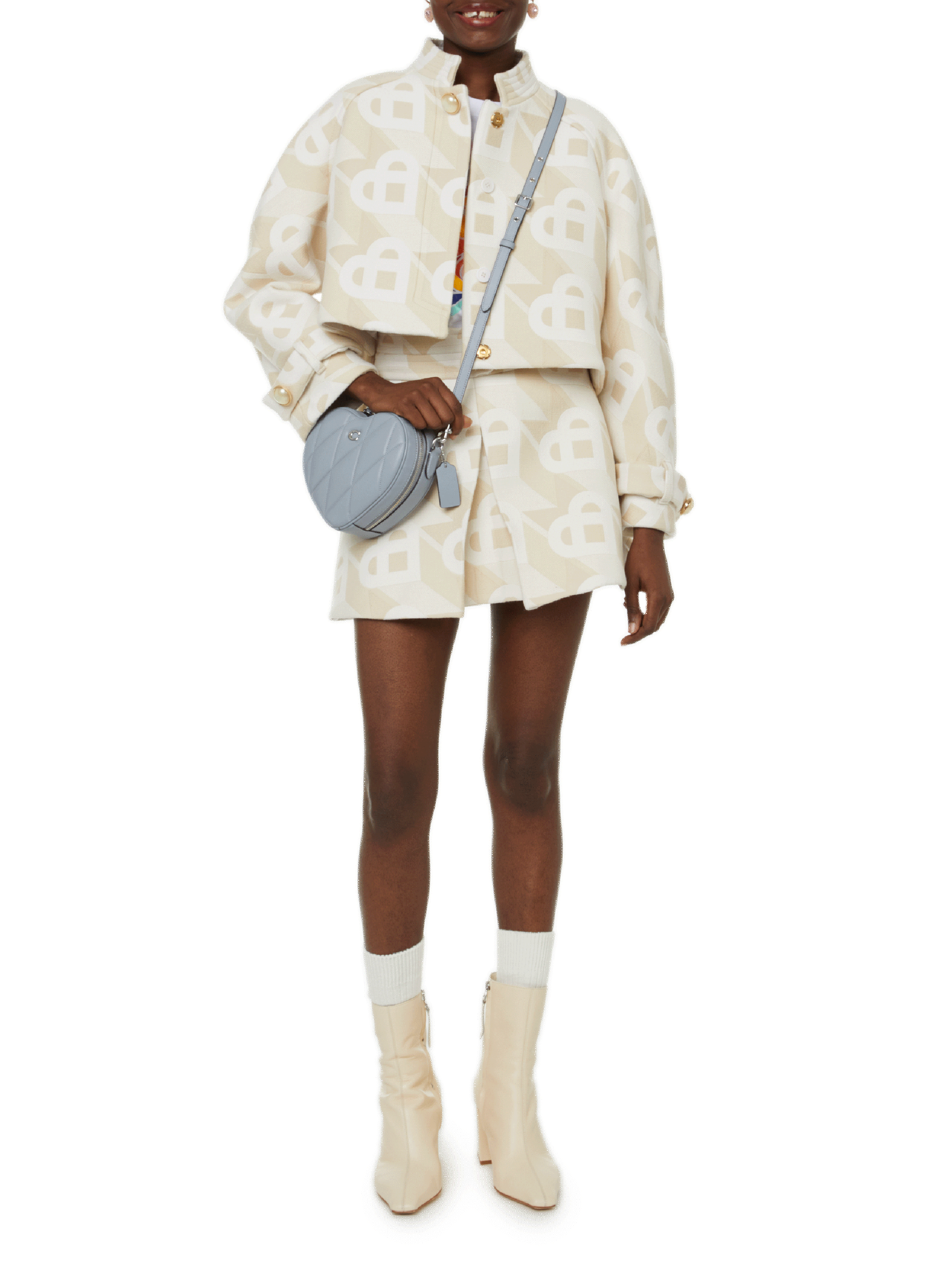 Veste blazer logotype  CASABLANCA PARIS Beige