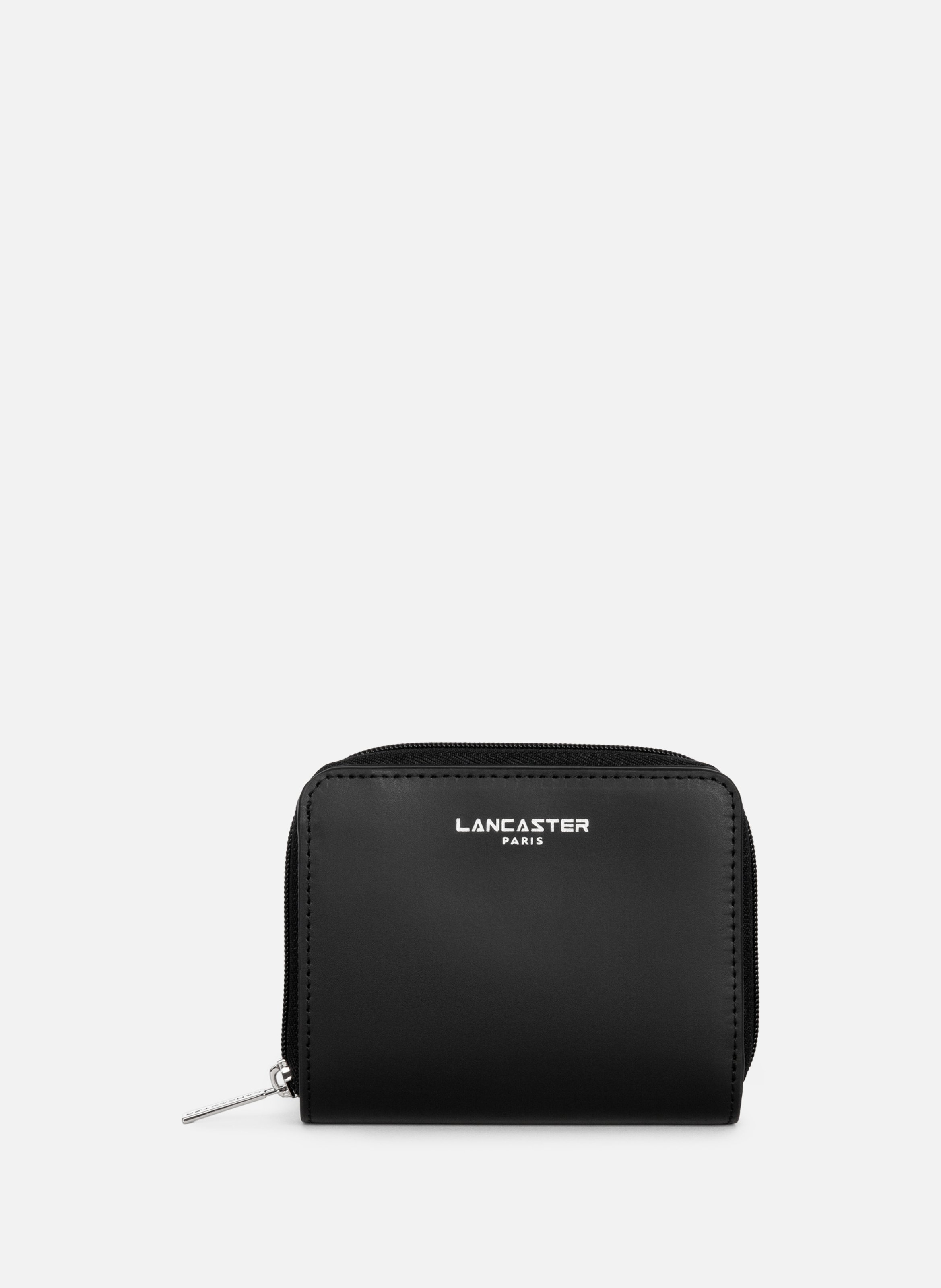 LANCASTER Back to back wallet - Smooth Black