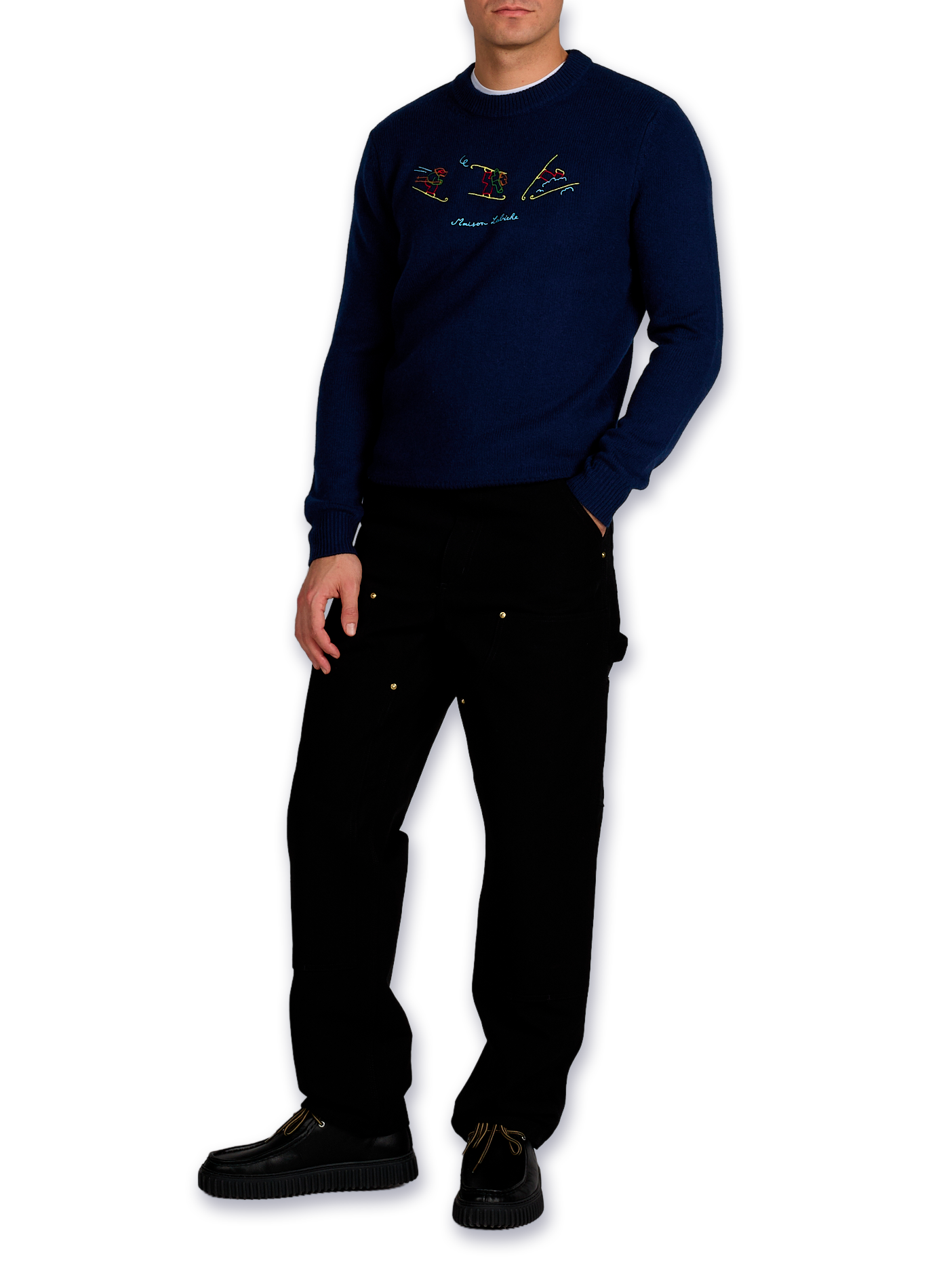 Cotton Wide-leg trousers CARHARTT WIP Black