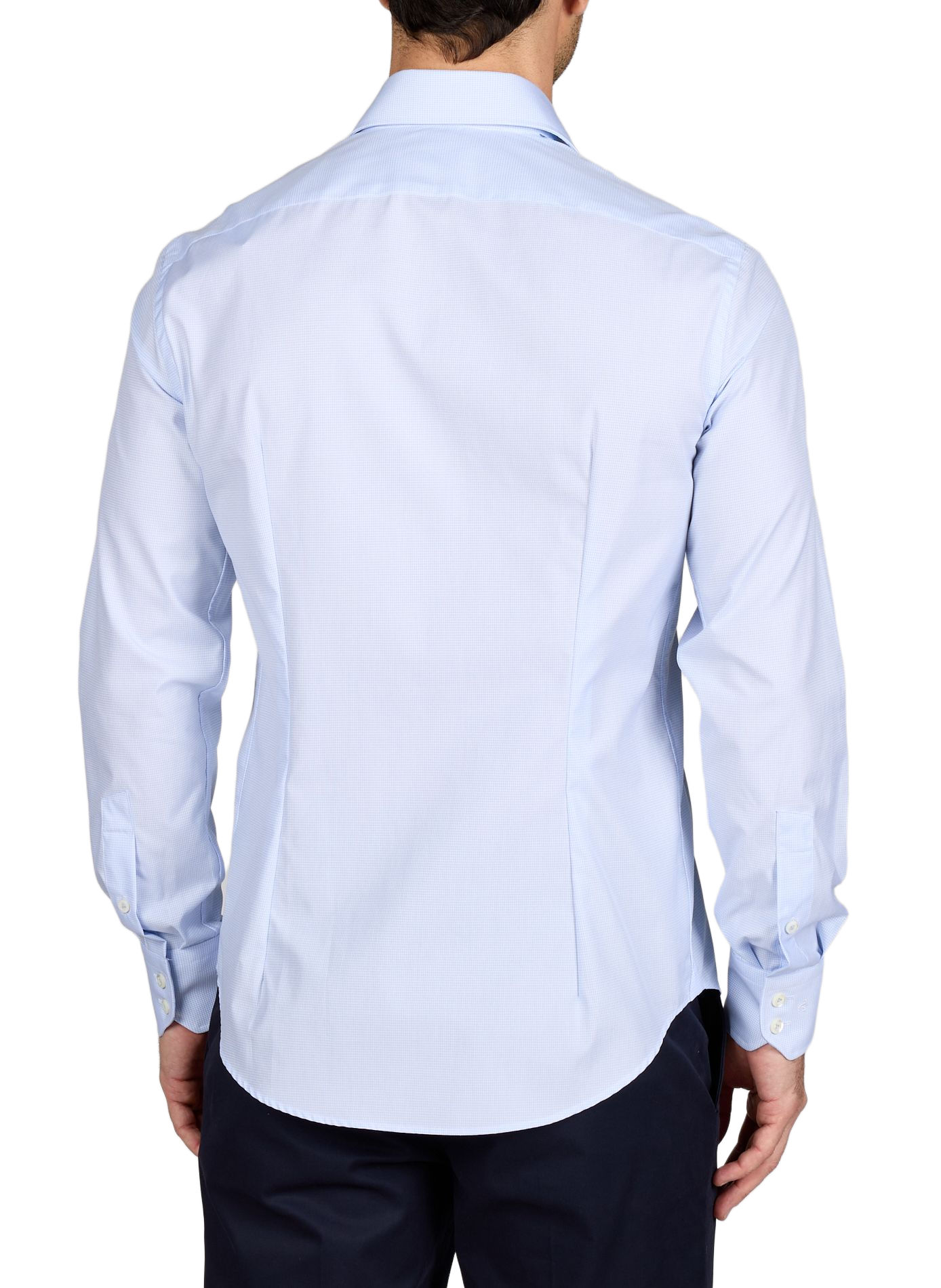 Chemise droite col classique en coton imrpimé VAN LAACK Bleu