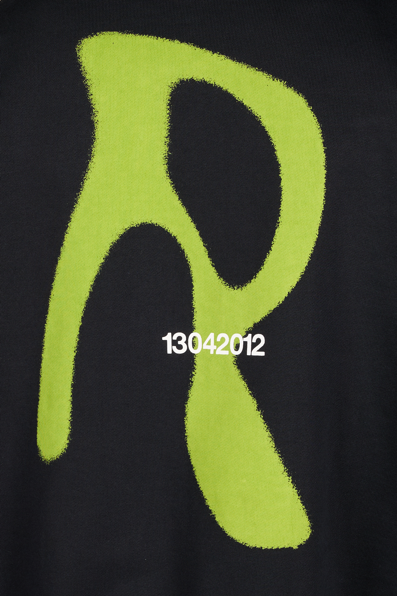 Hoodie à capuche en coton RAINS Noir