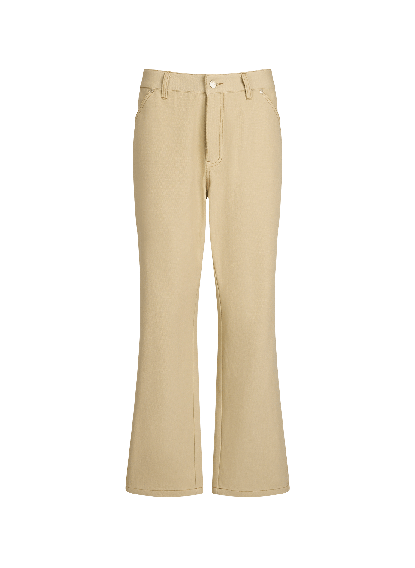 Wide-leg Liberty cotton pants HELAS CAPS Beige