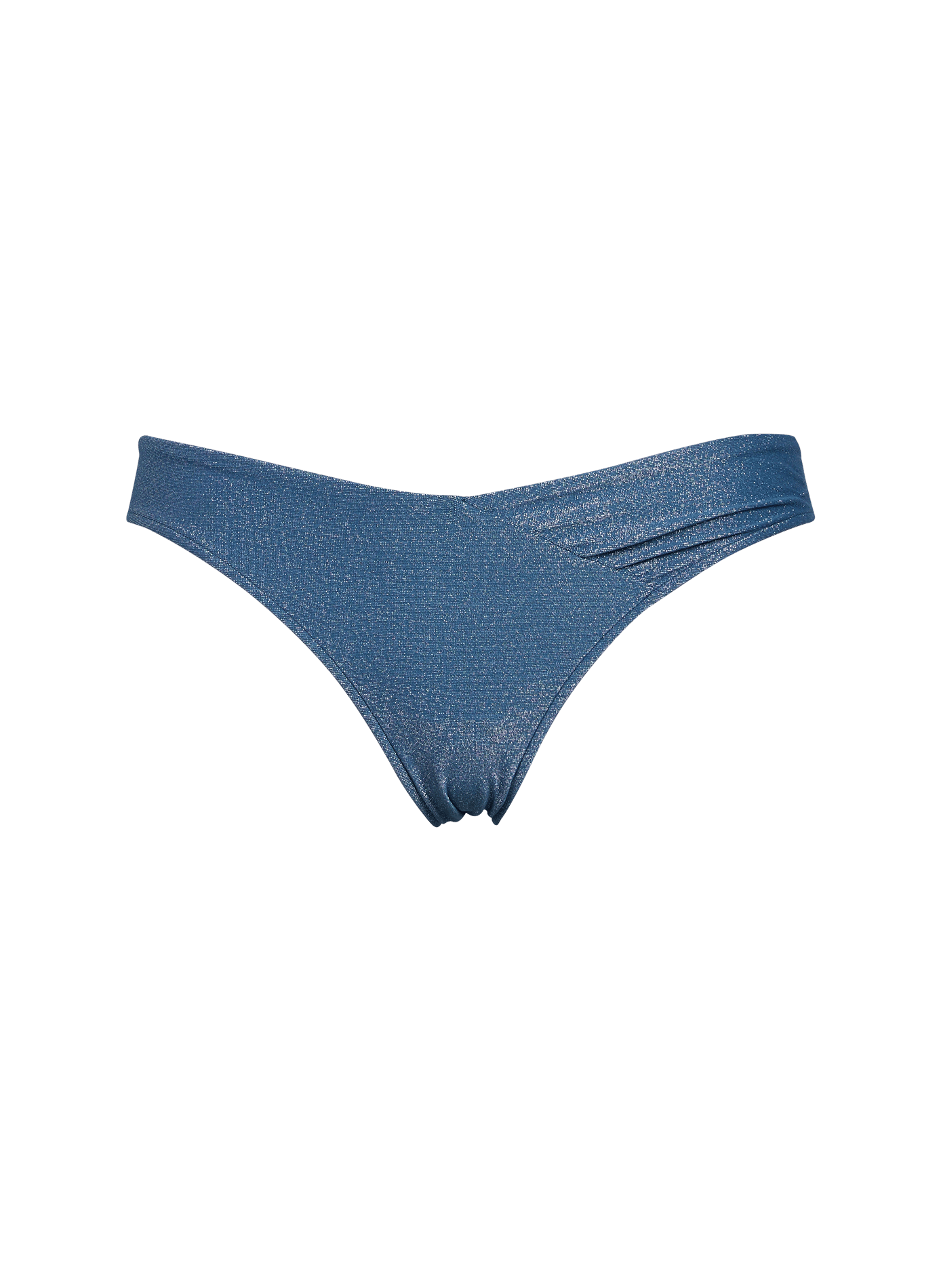 Bas de maillot de bain brillant Agathe SOWE BIARRITZ Bleu