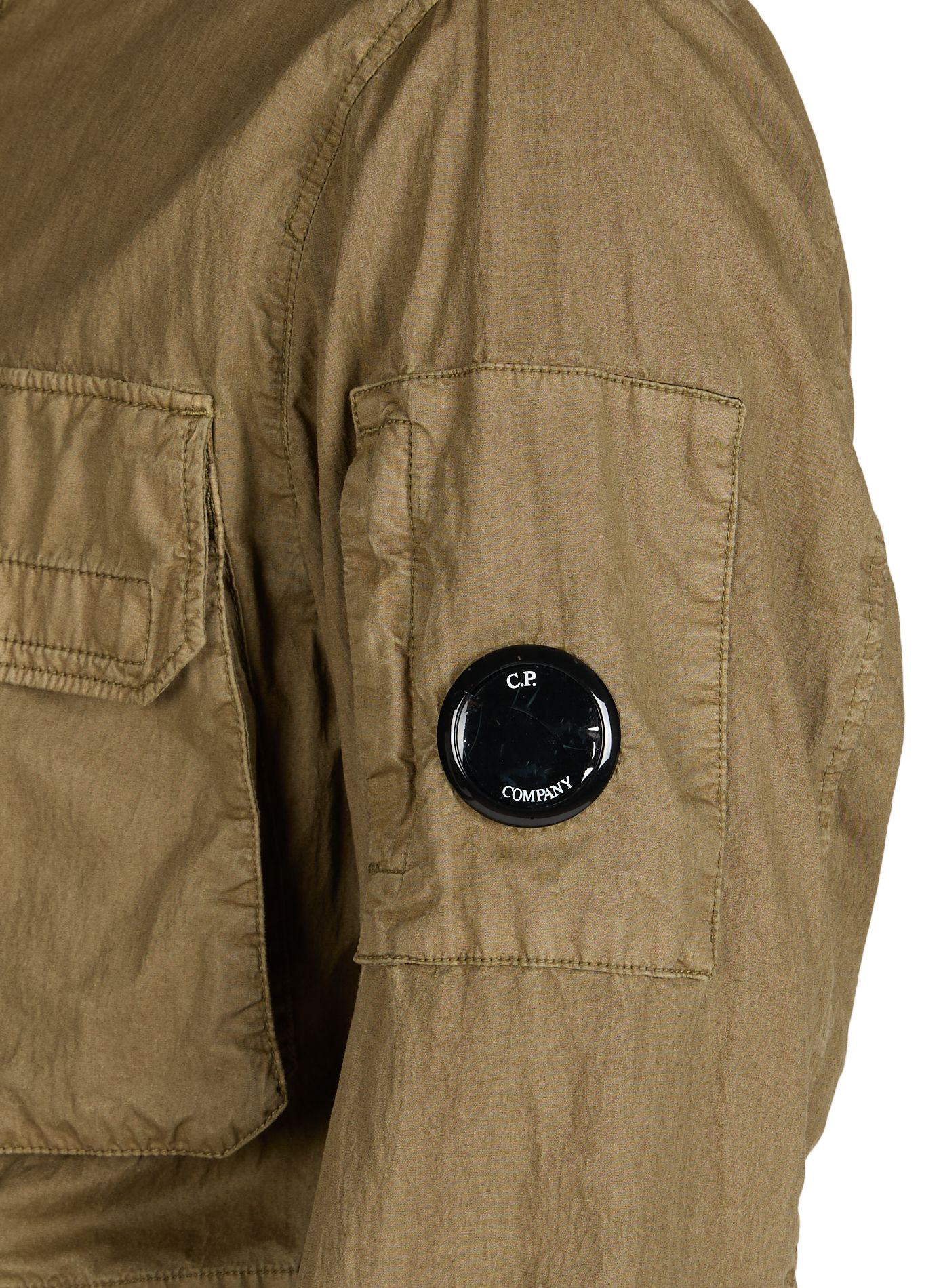 Straight Jacket 50 Fili Wax Field CP COMPANY Green