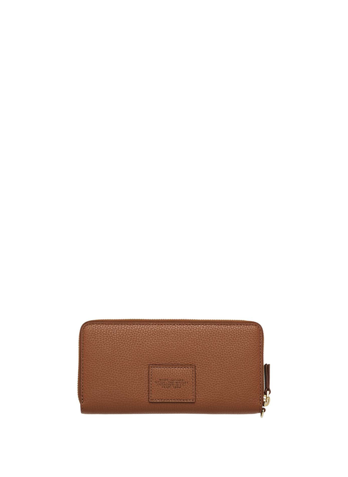 The leather continental wallet MARC JACOBS Brown