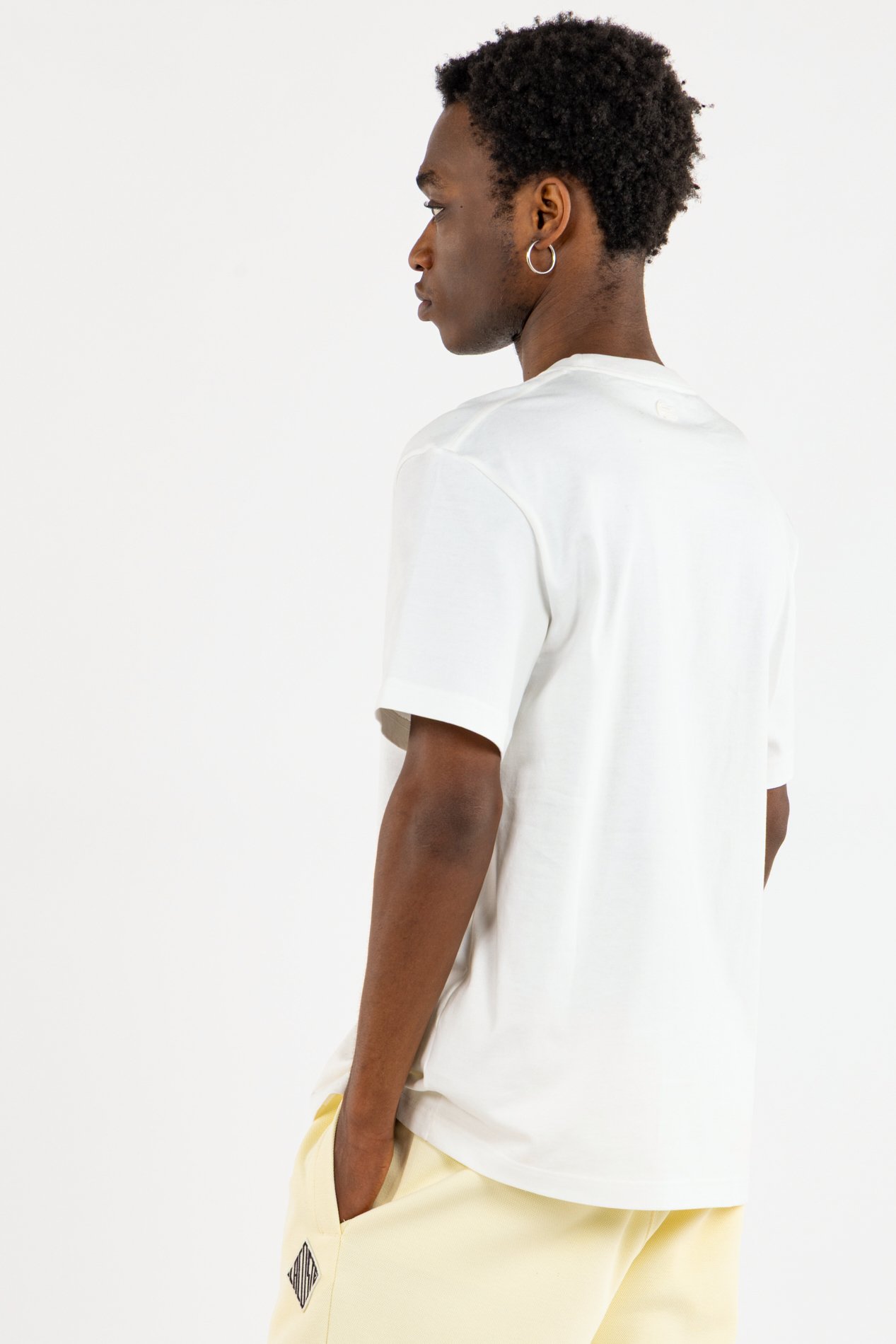 T-shirt tee-shirt LACOSTE Blanc