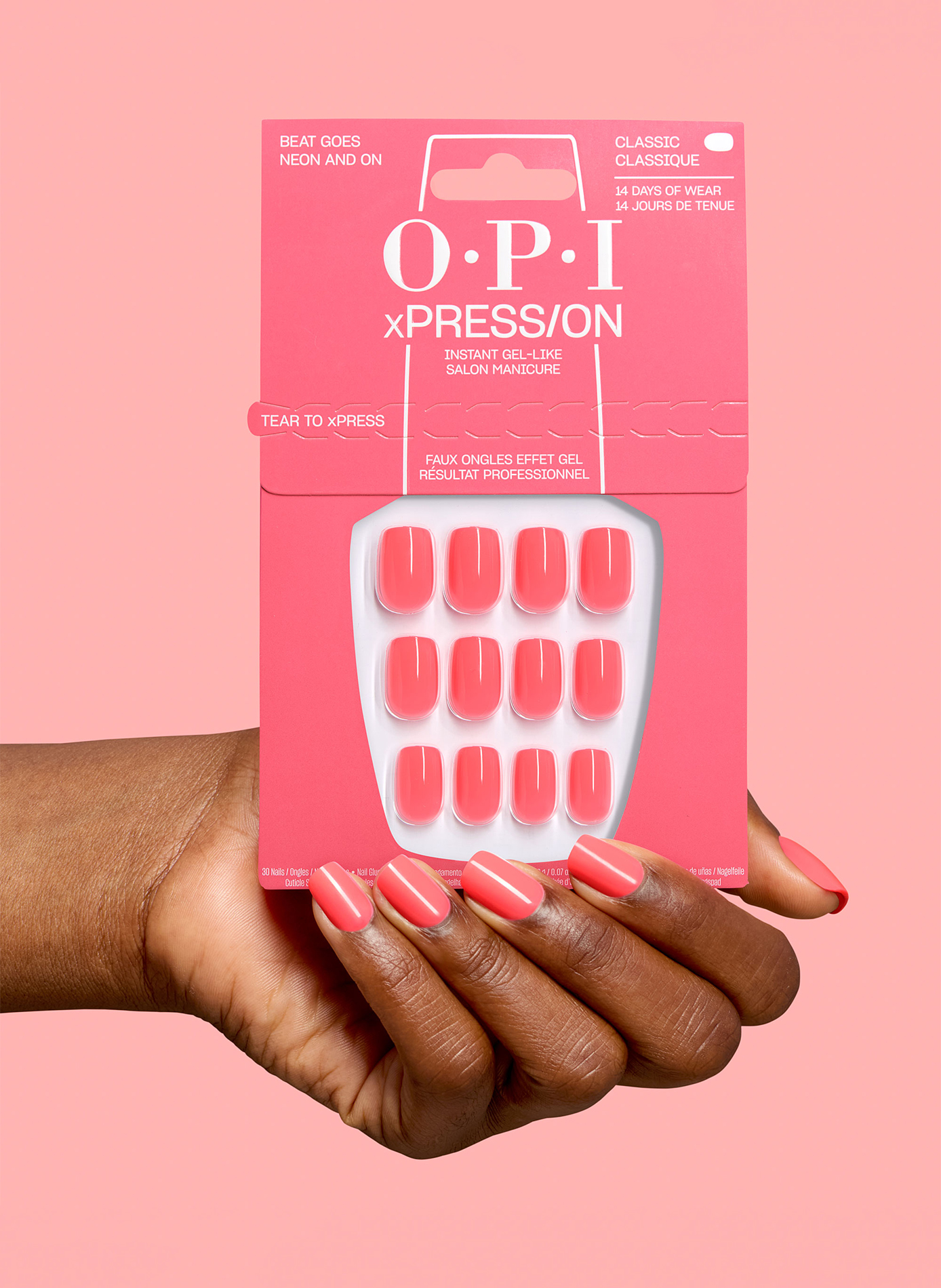 xPress/On - Beat Goes Neon and On OPI No color