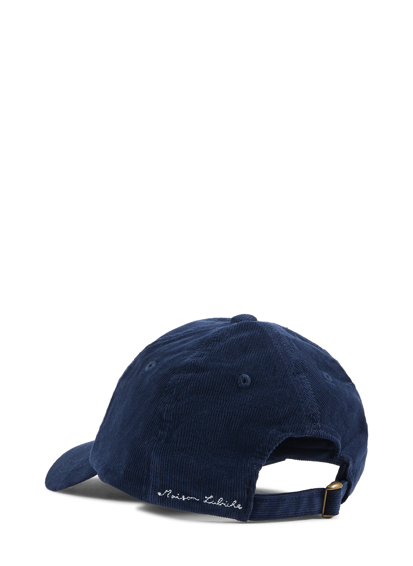 Bestickte Baumwollkappe Central Perk MAISON LABICHE Blau