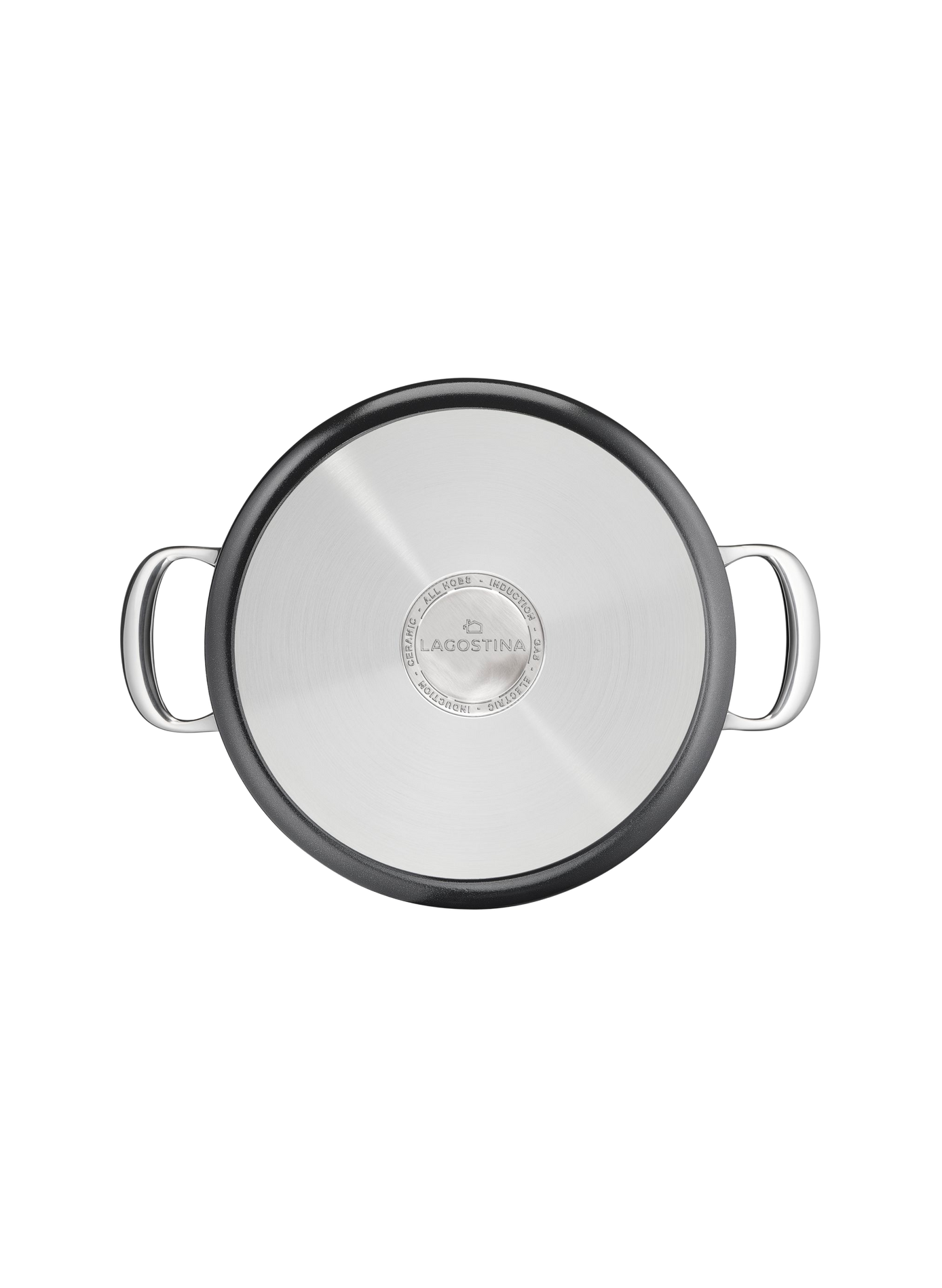 Desideria Kochtopf mit Deckel LAGOSTINA Schwarz
