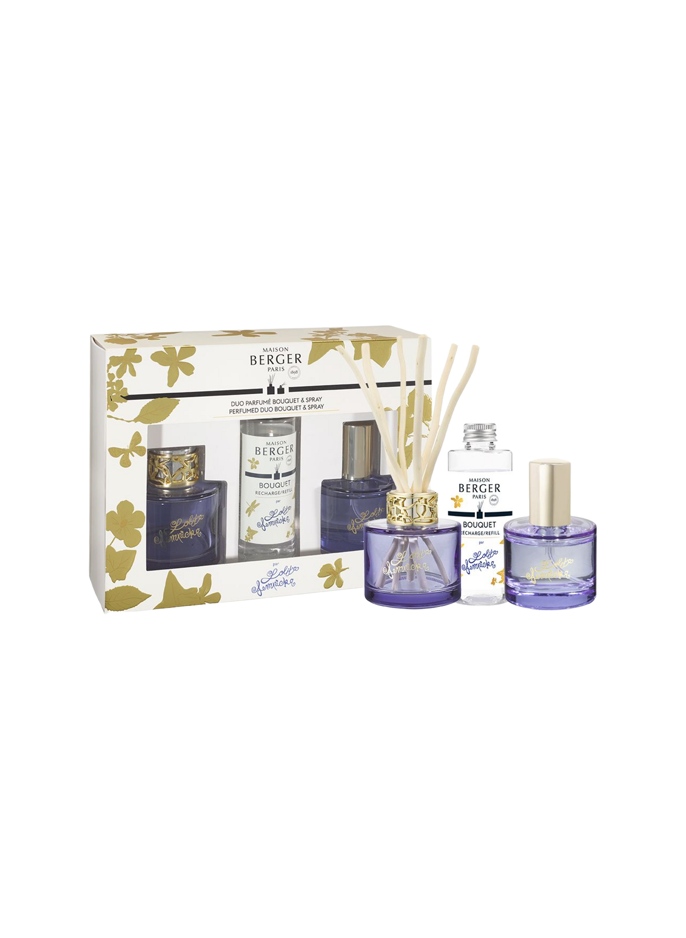 Set of home fragrances BERGER Purple