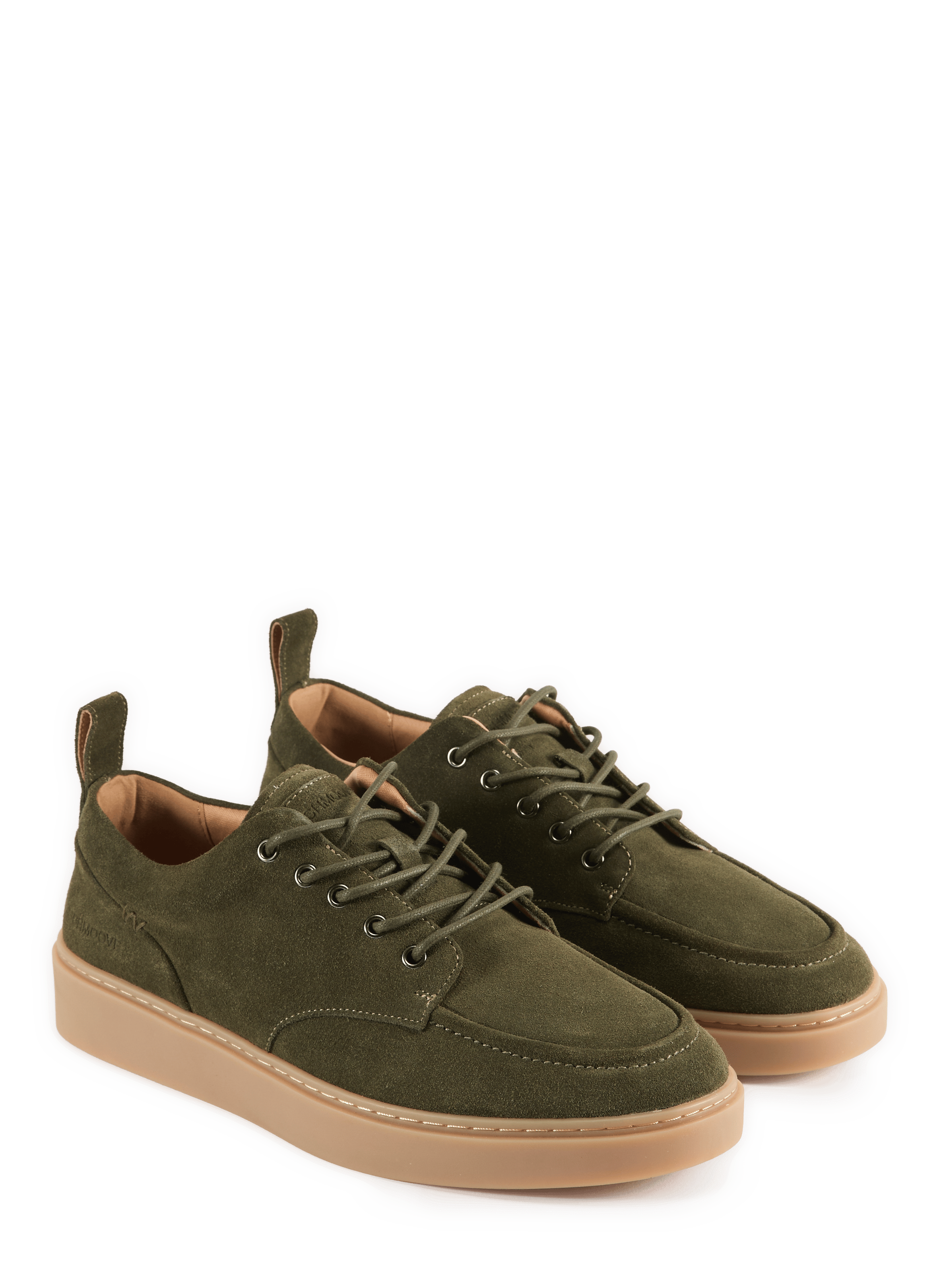 Baskets Loafly en cuir SCHMOOVE Kaki