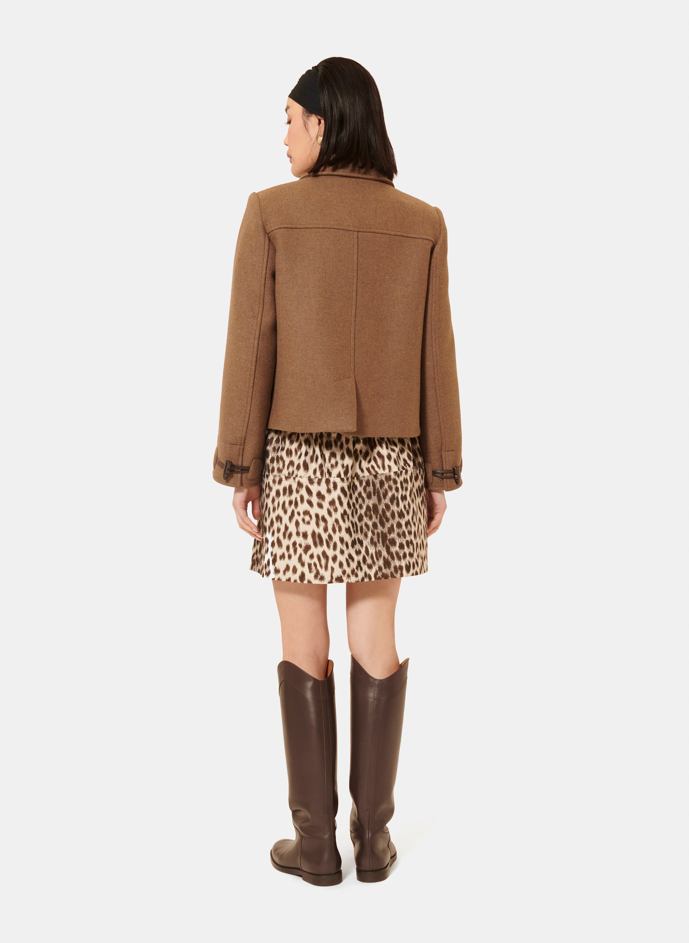 Manteau manoel TARA JARMON Marron