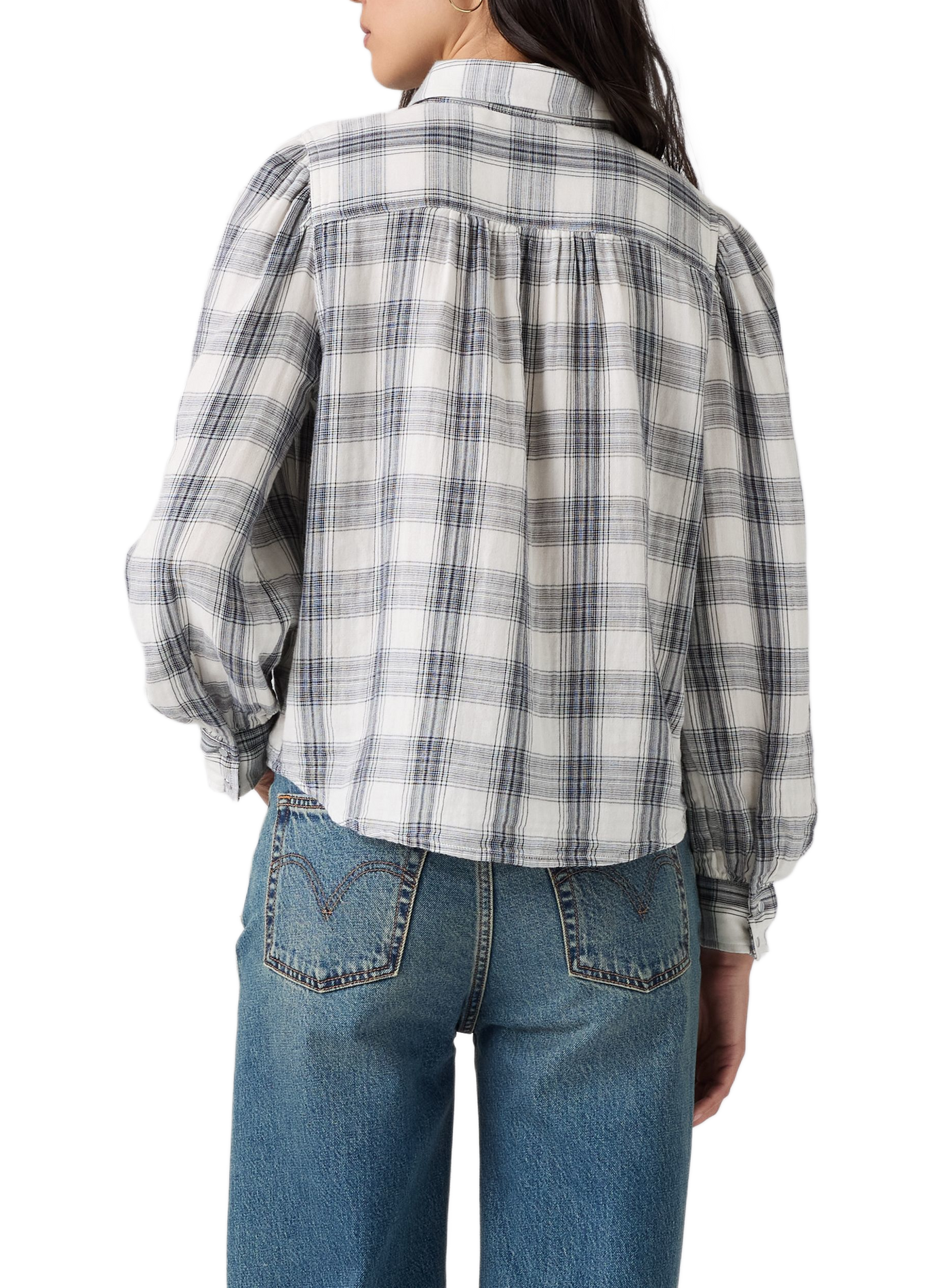 Shirt with classic plaid collar LEVI'S Blue