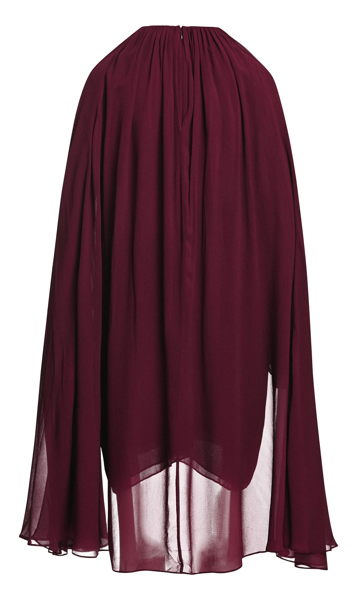 Robe courte ample col montant kaydence ESSENTIEL ANTWERP Rouge