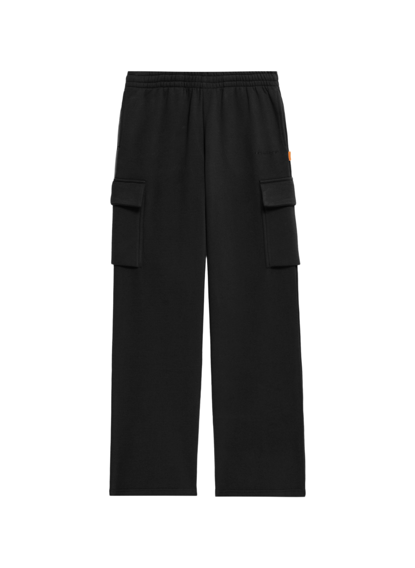 Robin wide-leg cotton-blend sweatpants GERTRUDE Black