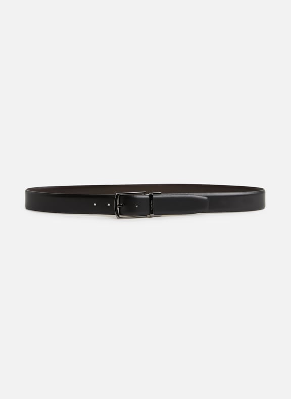 Ceinture en cuir Noir by CALVIN KLEIN CALVIN KLEIN Ceinture en cuir Noir