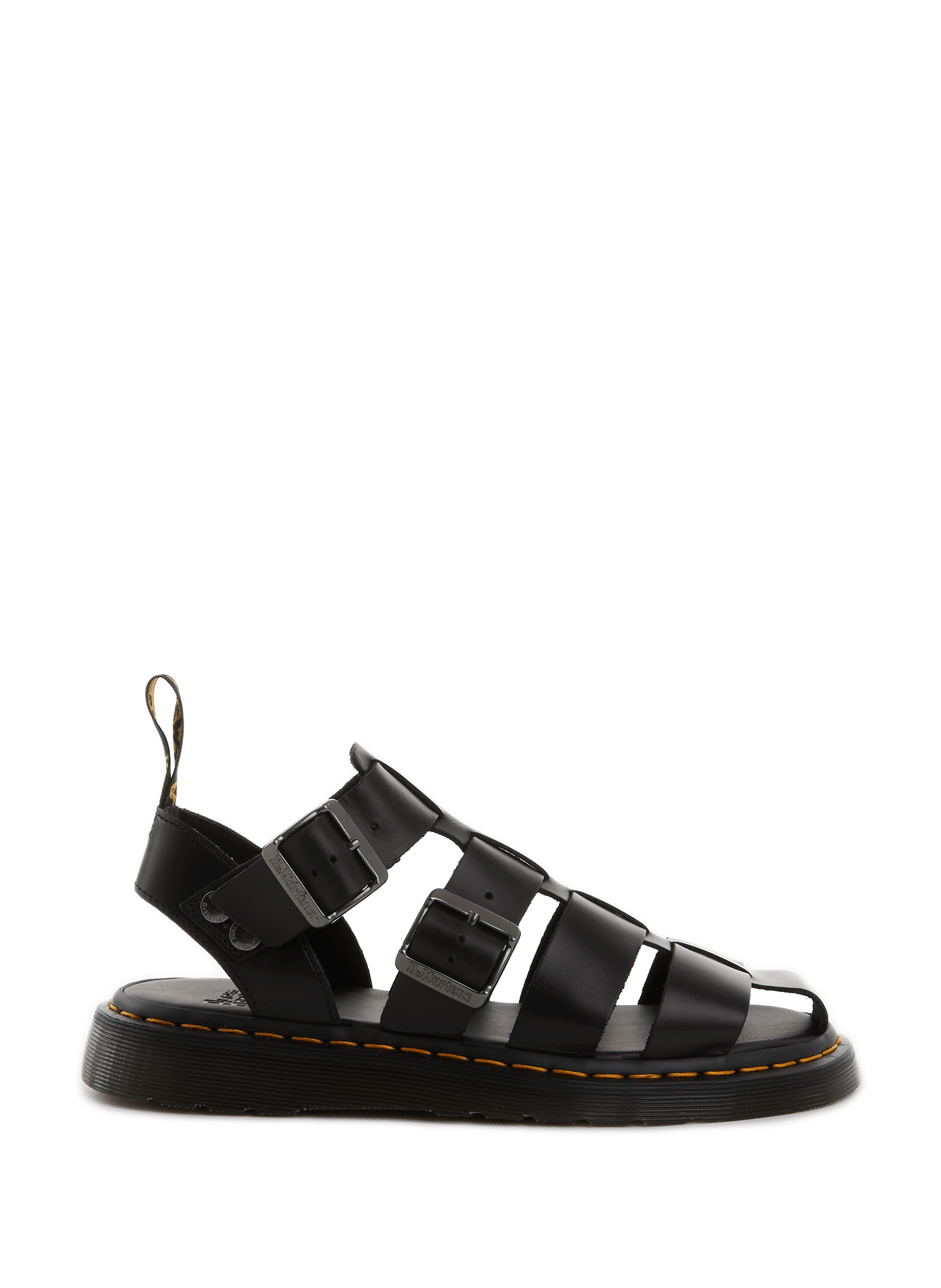 Sandales Dr. Martens Clarissa II - Plateforme Cuir Noir - Taille 41