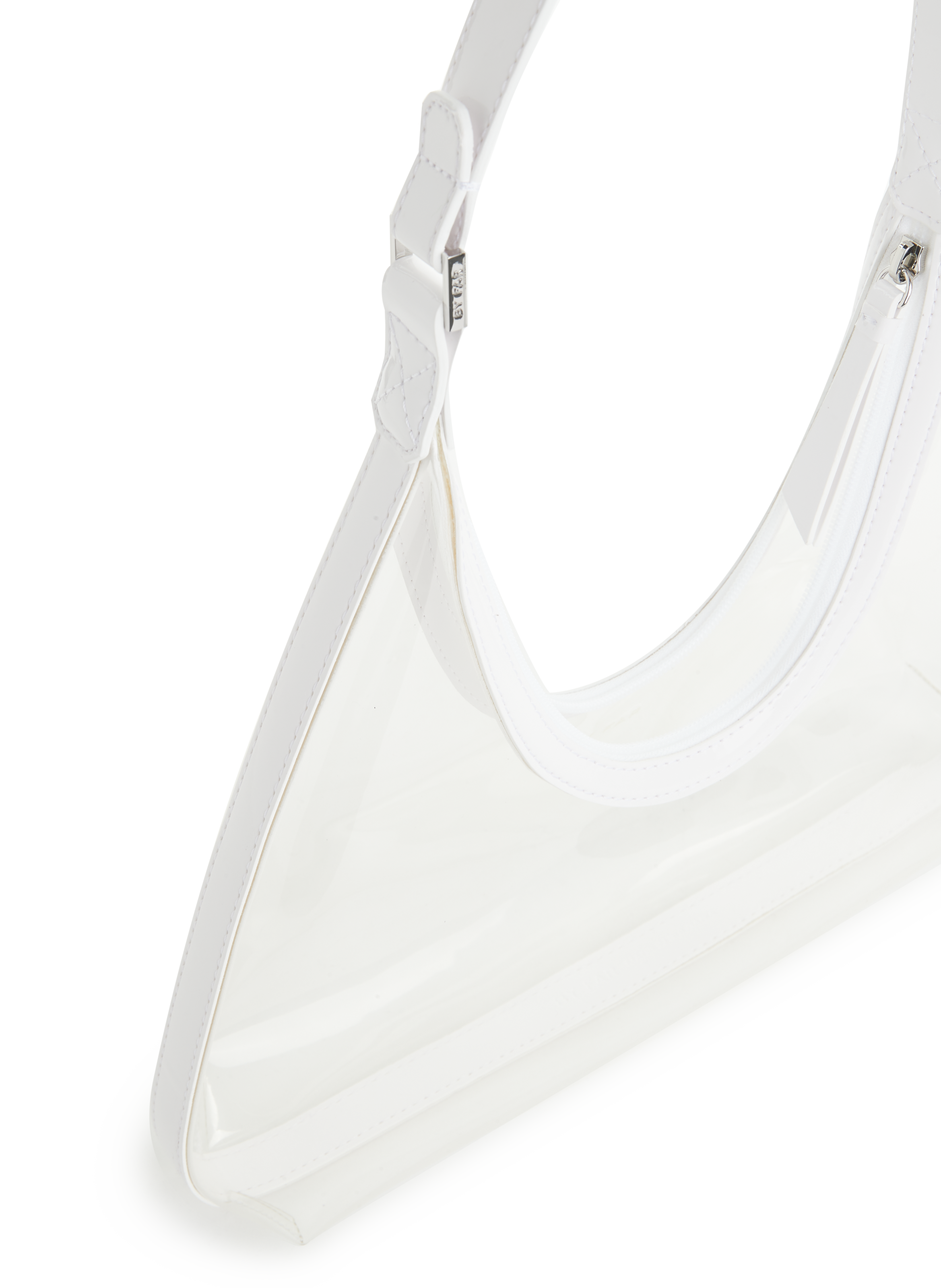 Sac à main Amber transparent BY FAR Transparent