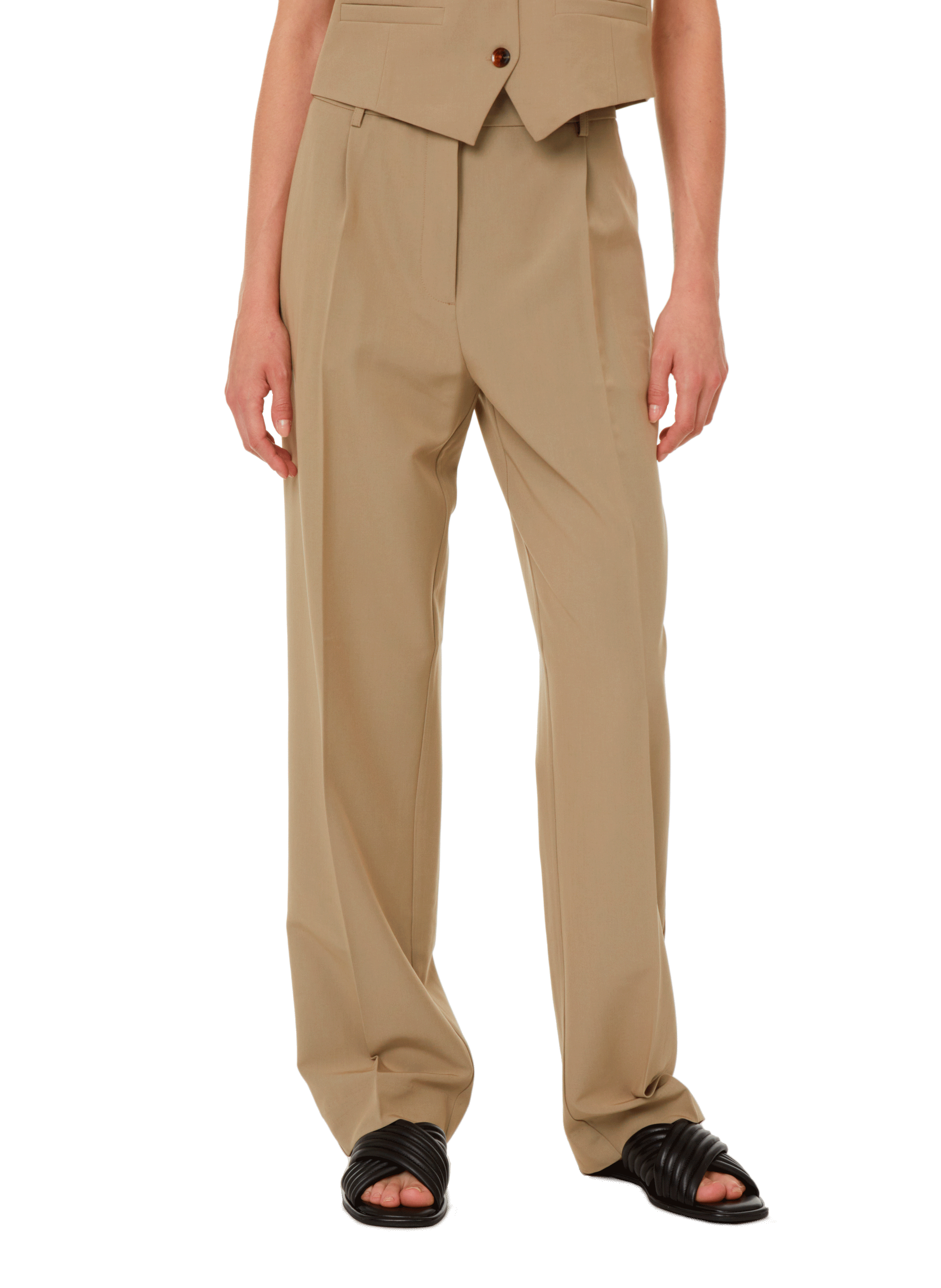 Ramona trousers SAMSOE SAMSOE Beige