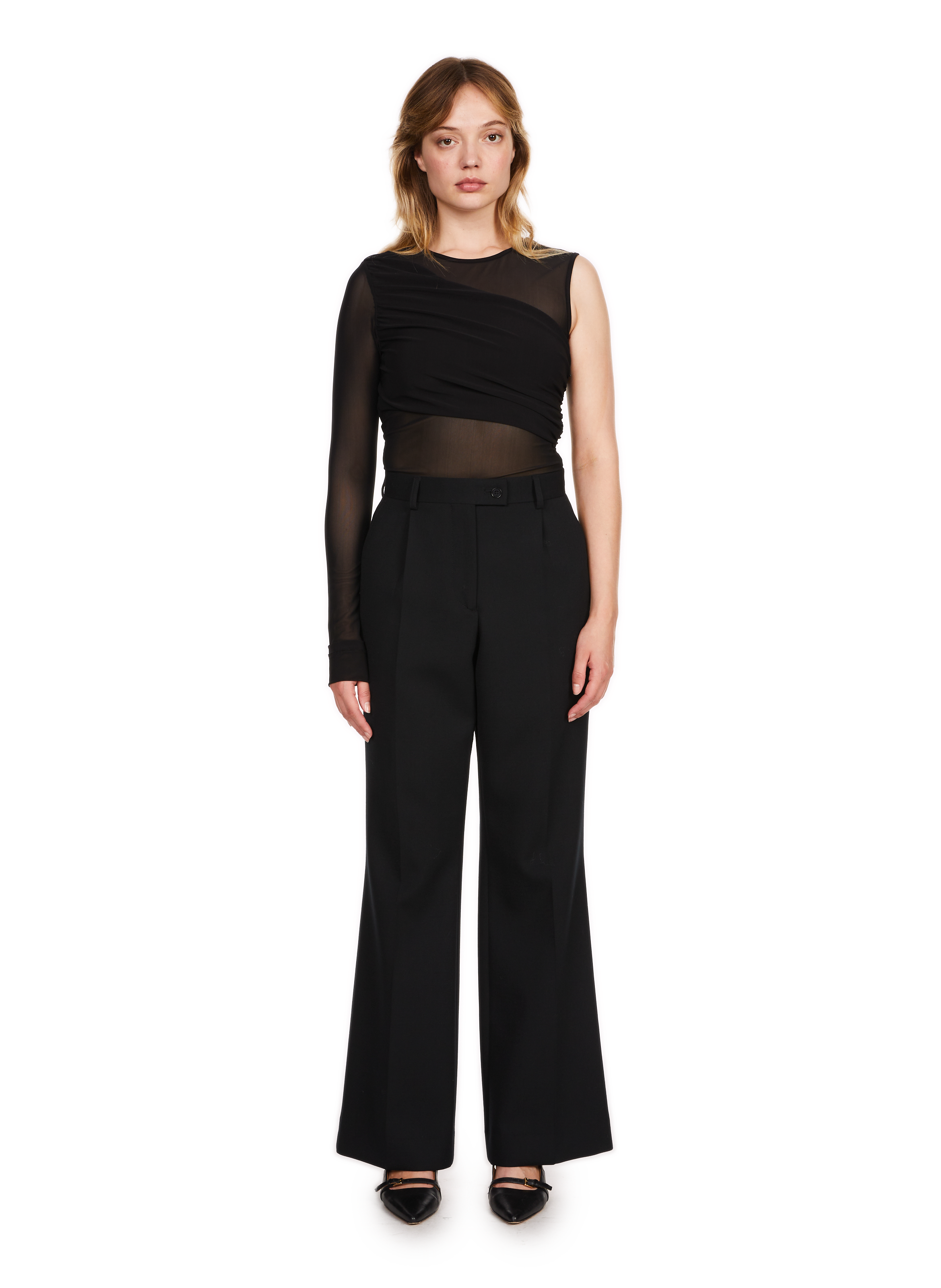 Top asymétrique Udrap SAISON 1865 Noir