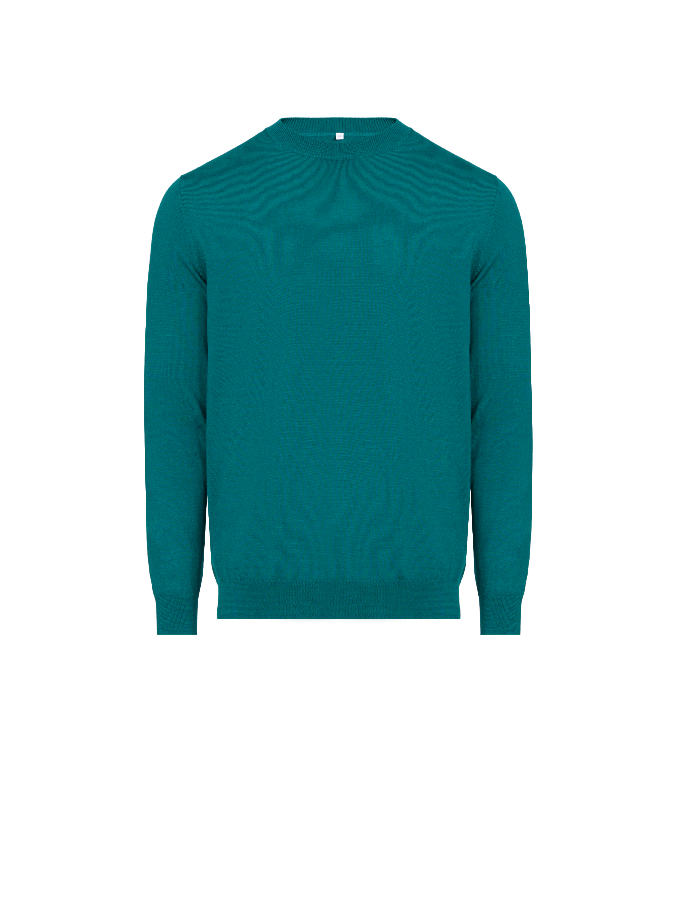 AU PRINTEMPS PARIS Pull en laine mérinos  Vert
