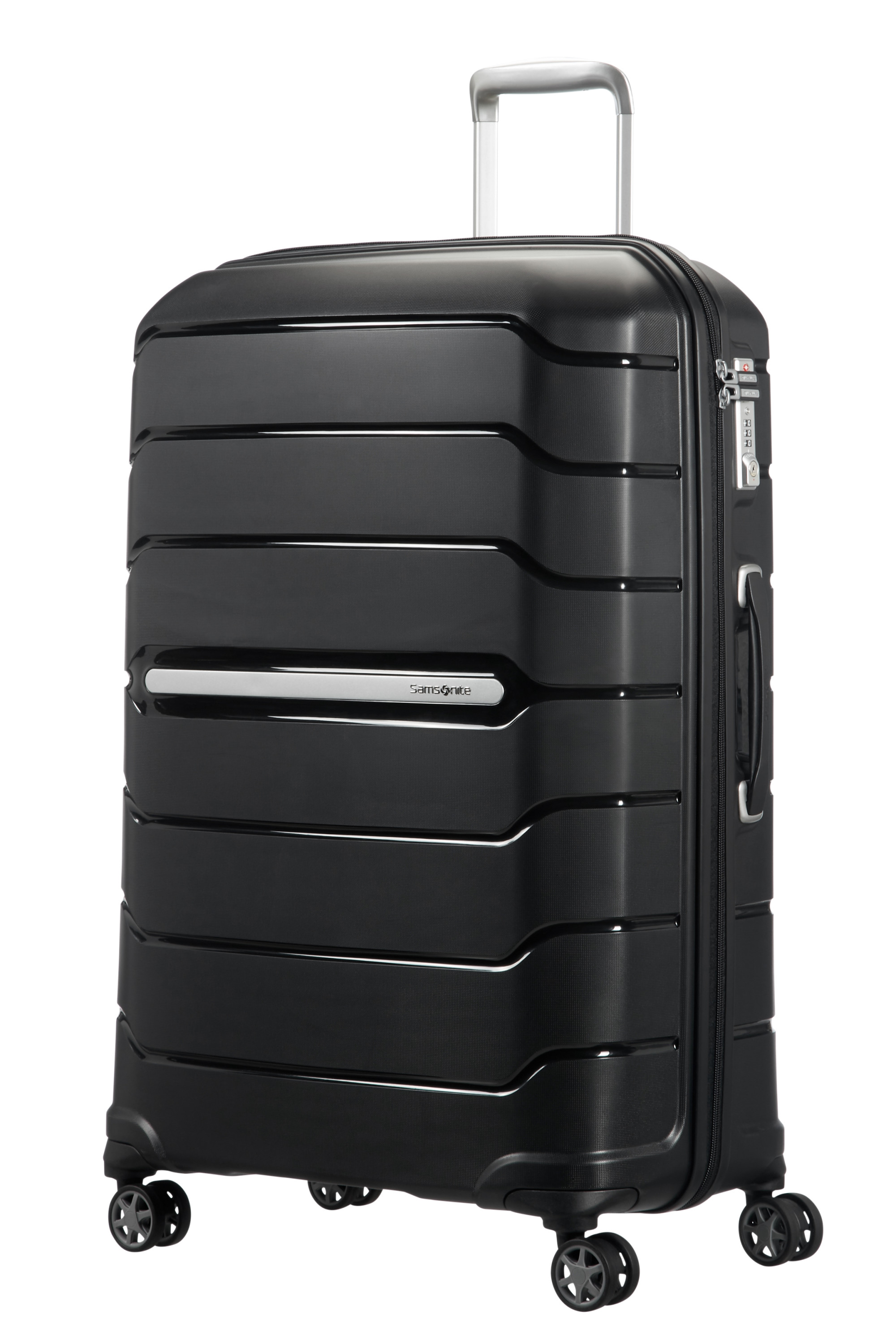 Flux valise 4 roues taille l SAMSONITE Noir