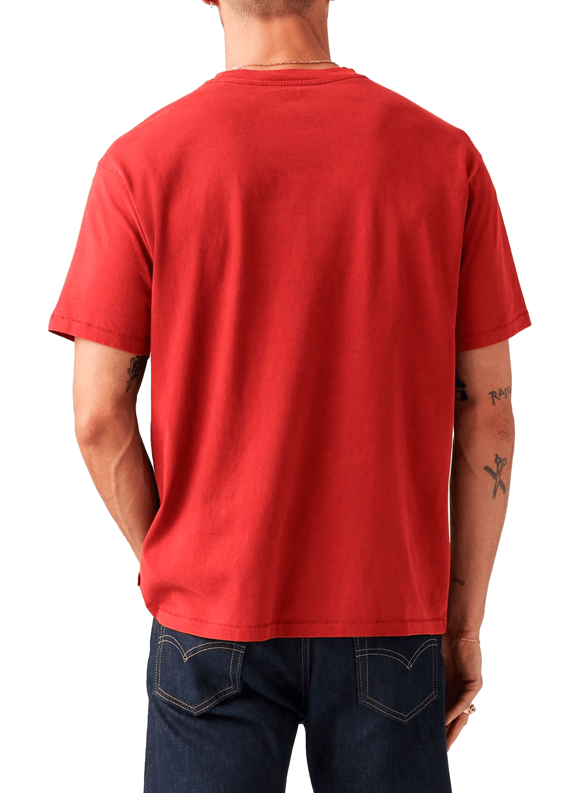 T-shirt en coton LEVI'S Rouge