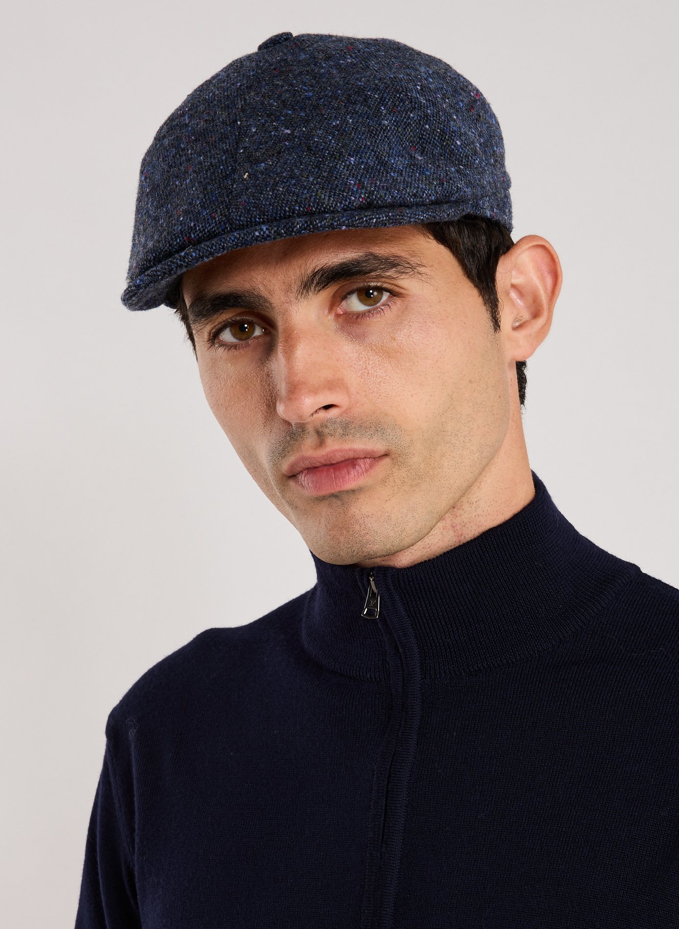 SAISON 1865 Béret en laine Bleu