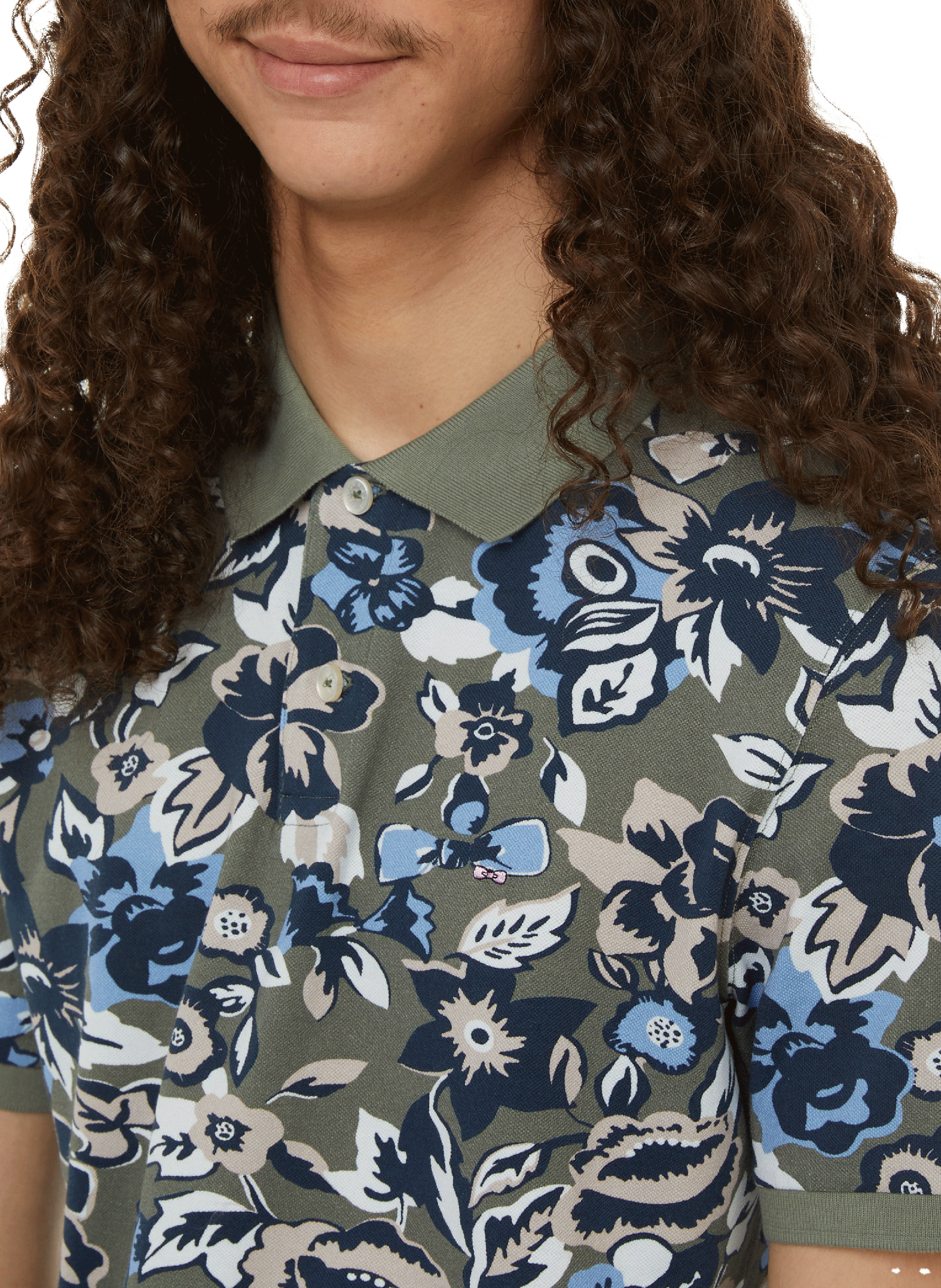 Cotton cap EDEN PARK Blue
