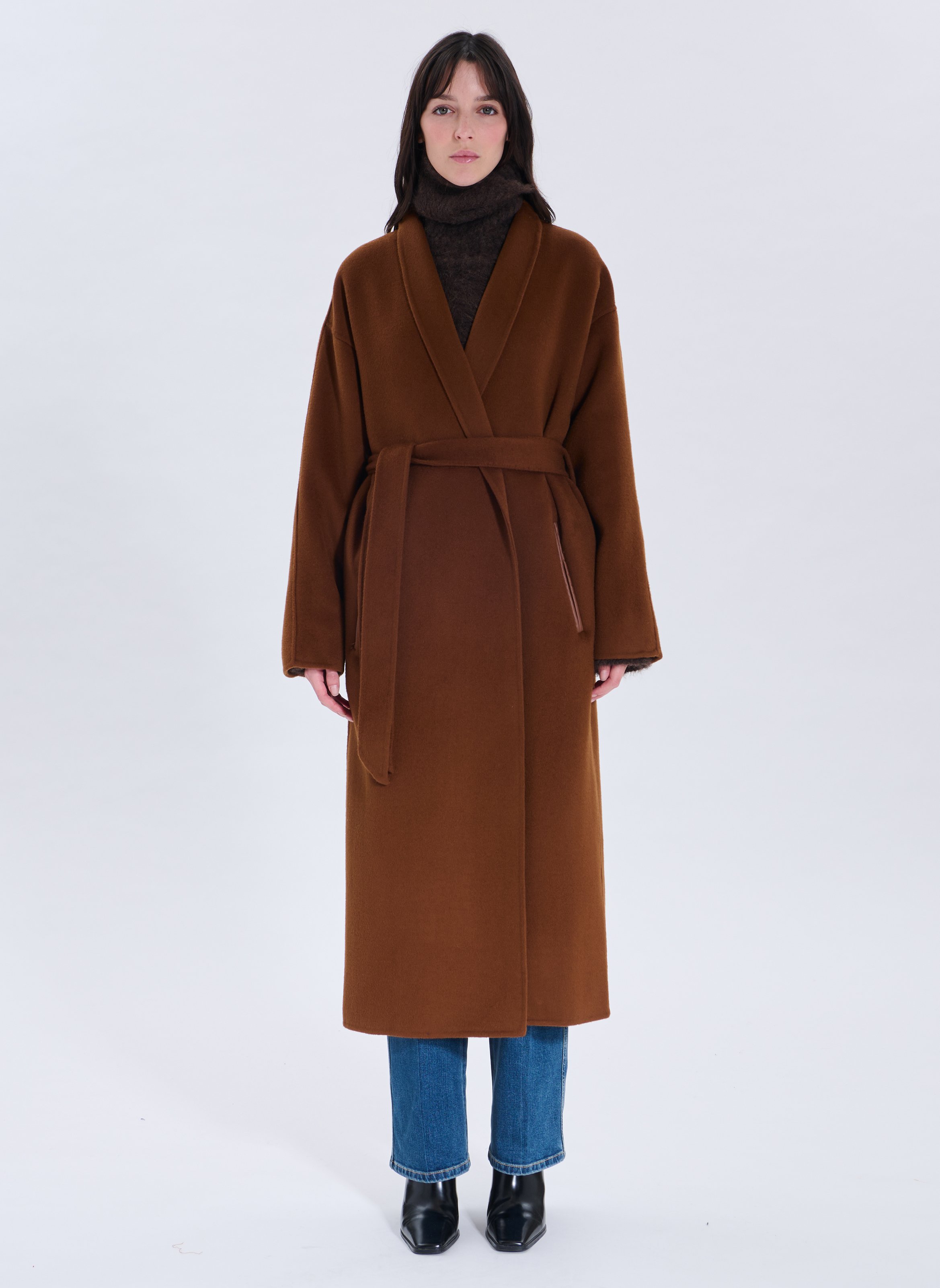 Manteau  minesotan ZAPA Marron