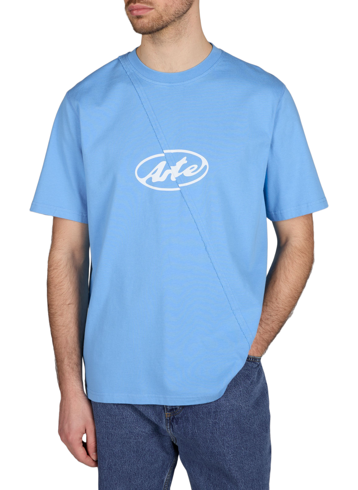 Classic Cotton T-Shirt ARTE ANTWERP Blue