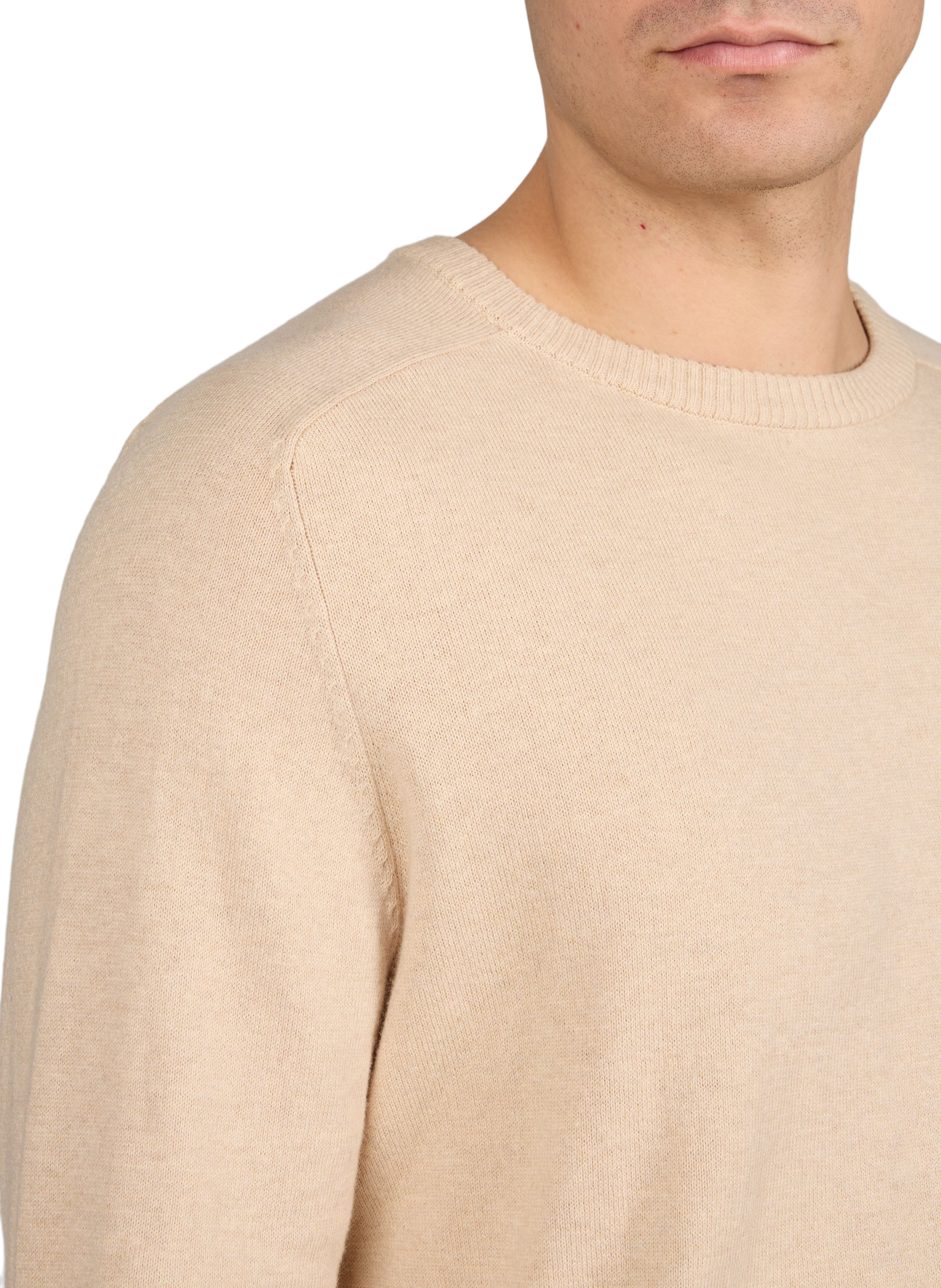 Pull en coton et cachemire KNOWLEDGE COTTON Gris