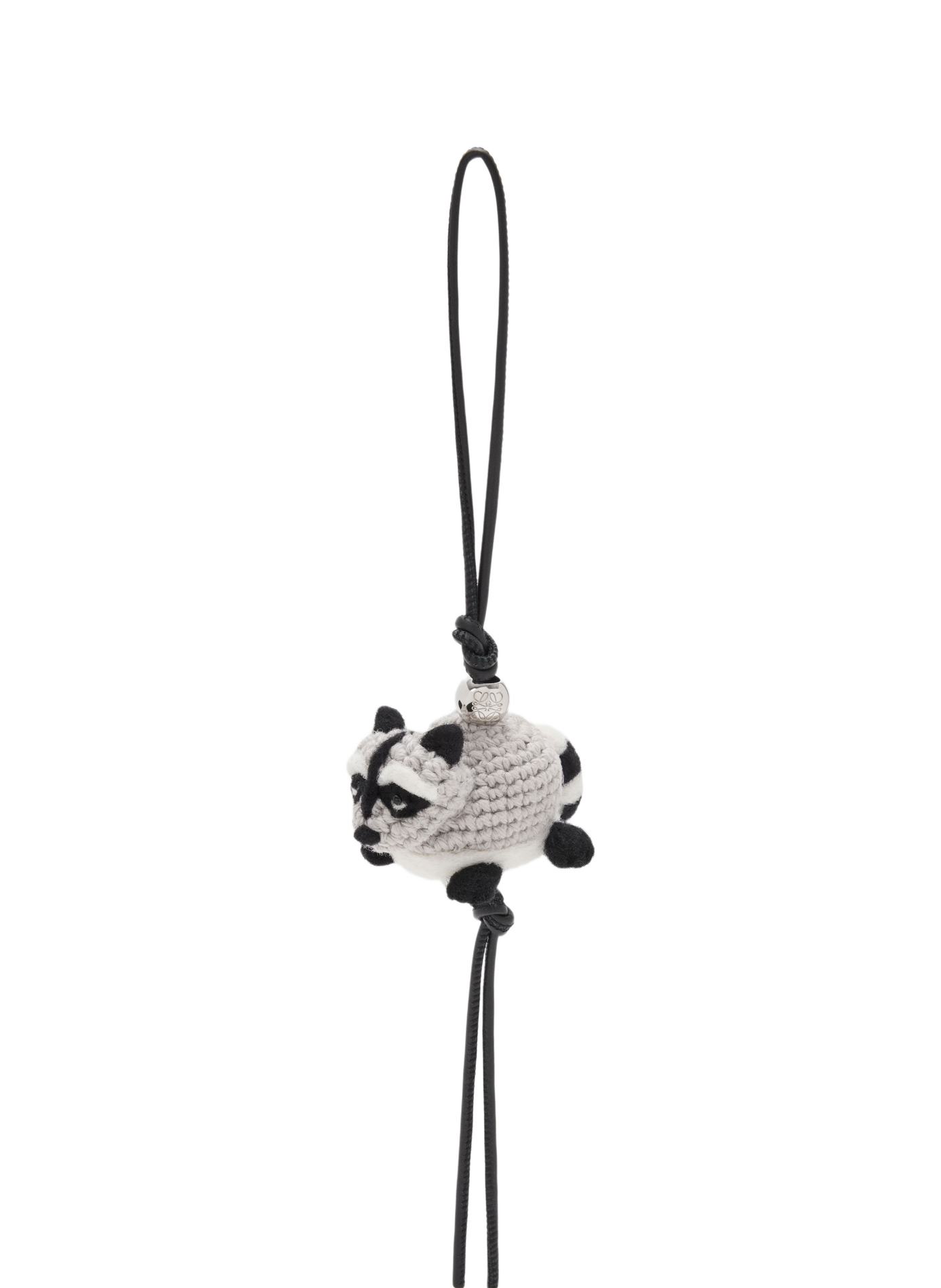 Raccoon felt bag charm LOEWE Grey