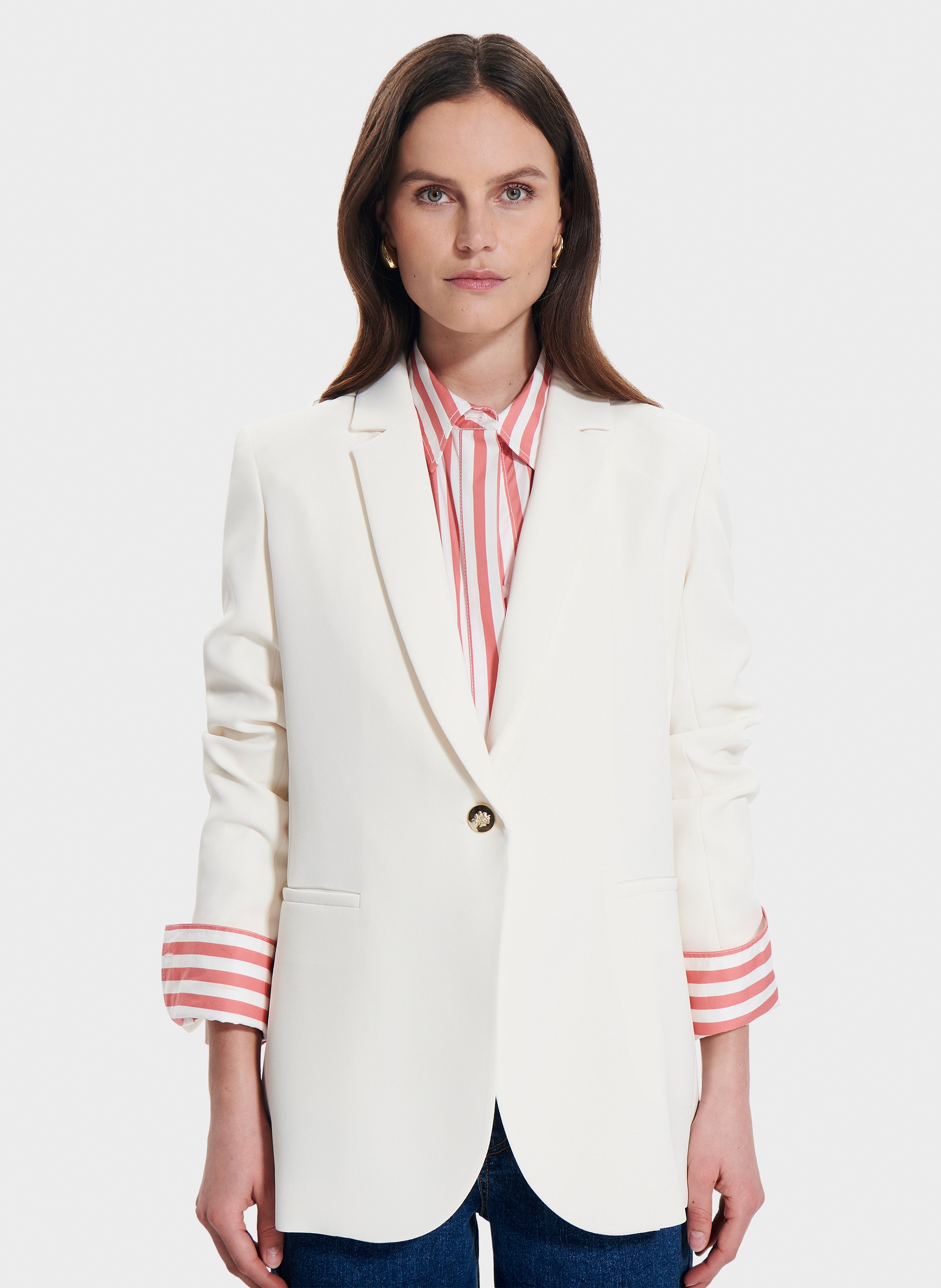 Veste  victorina ZAPA Blanc
