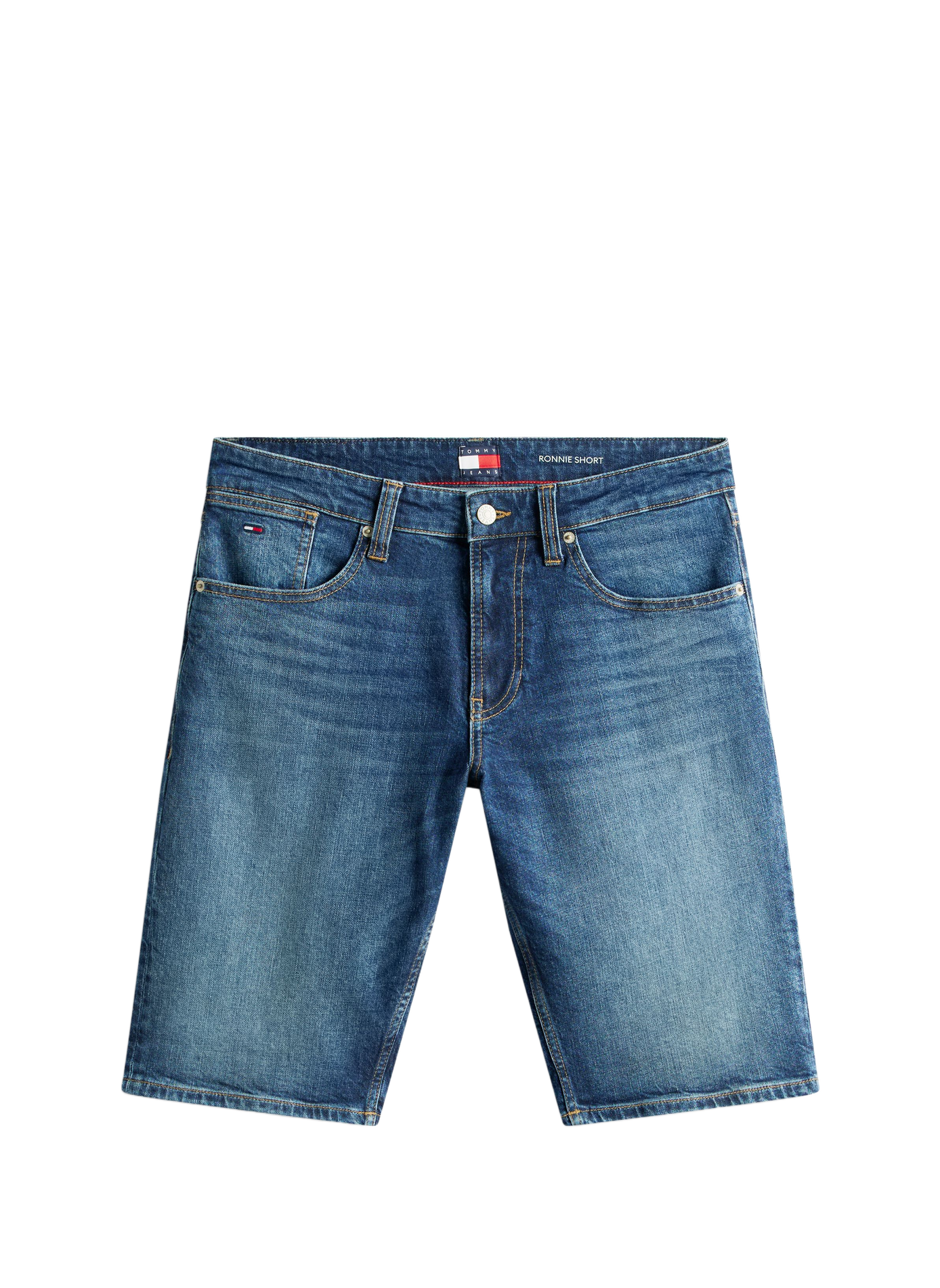 Short slim Ronnie in mixed cotton TOMMY HILFIGER Blue