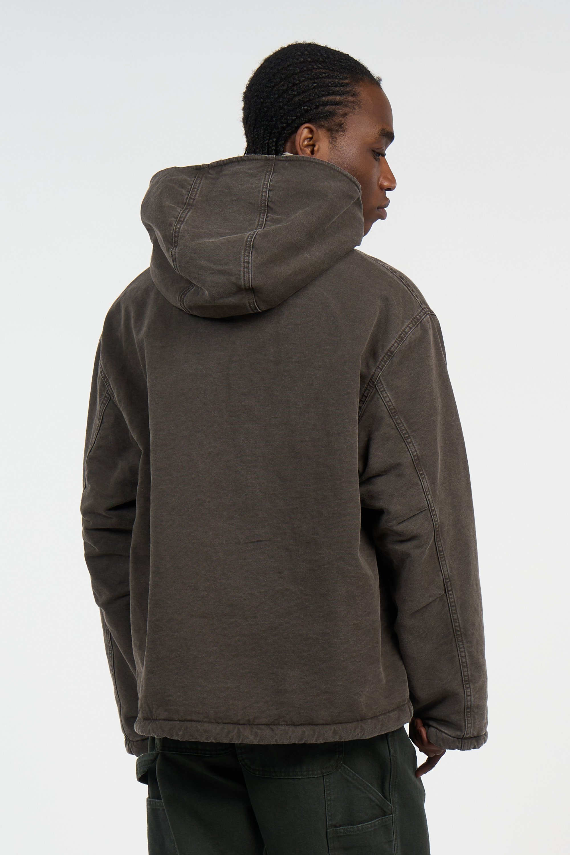 Veste à capuche mitch jacket CARHARTT WIP Marron
