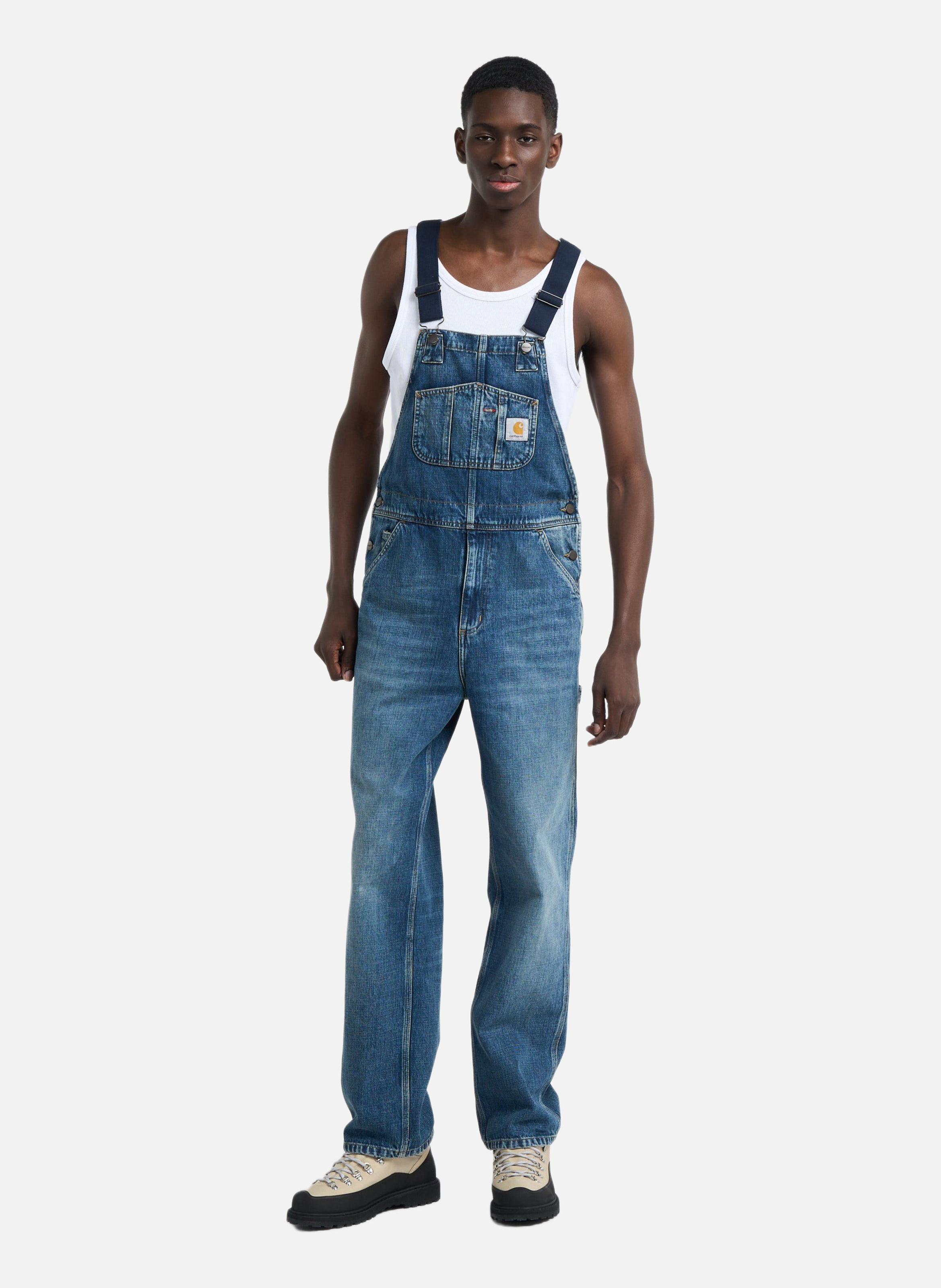 Salopette bib overall CARHARTT WIP Bleu