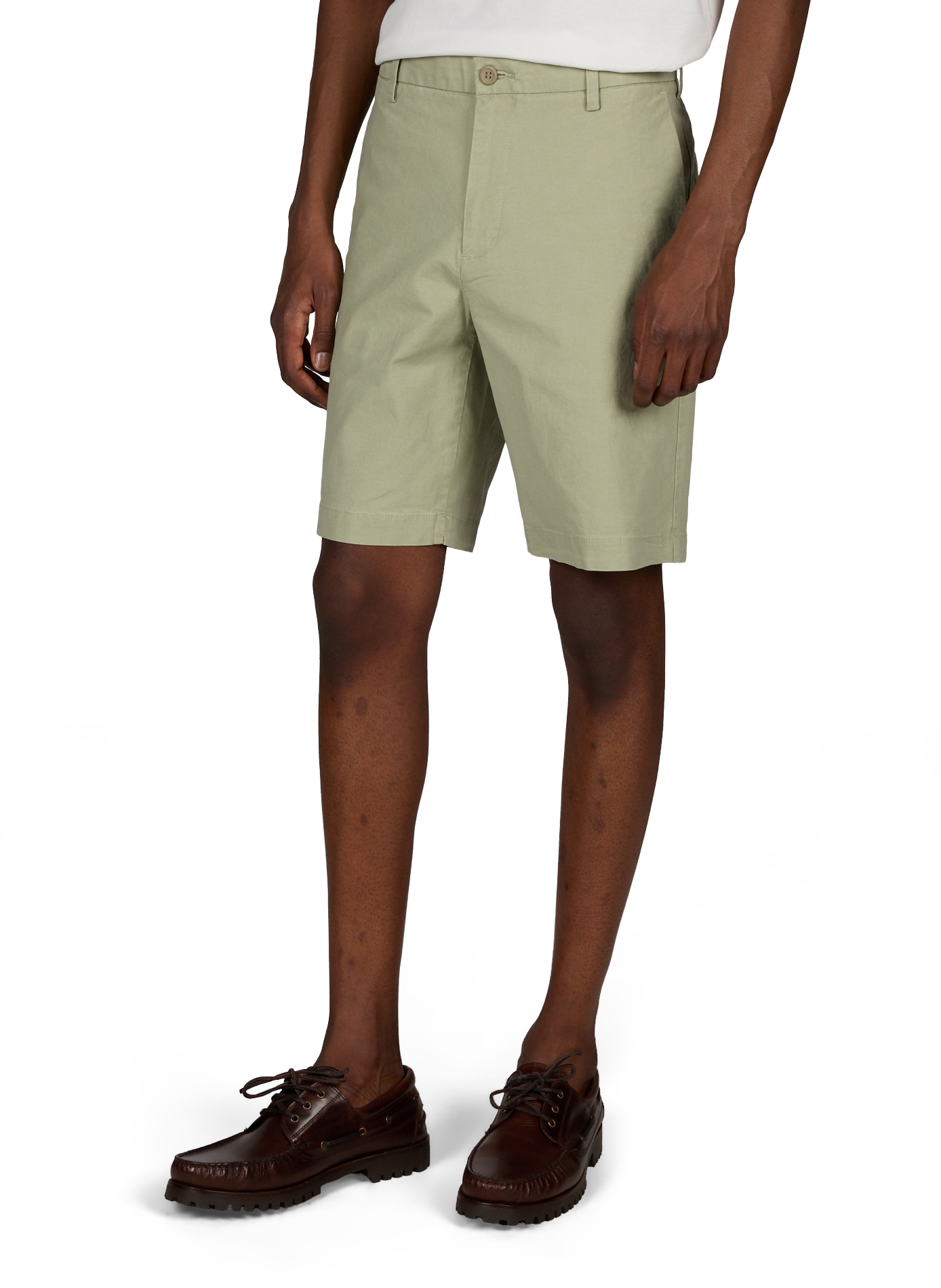 Short droit en coton mélangé DOCKERS Vert