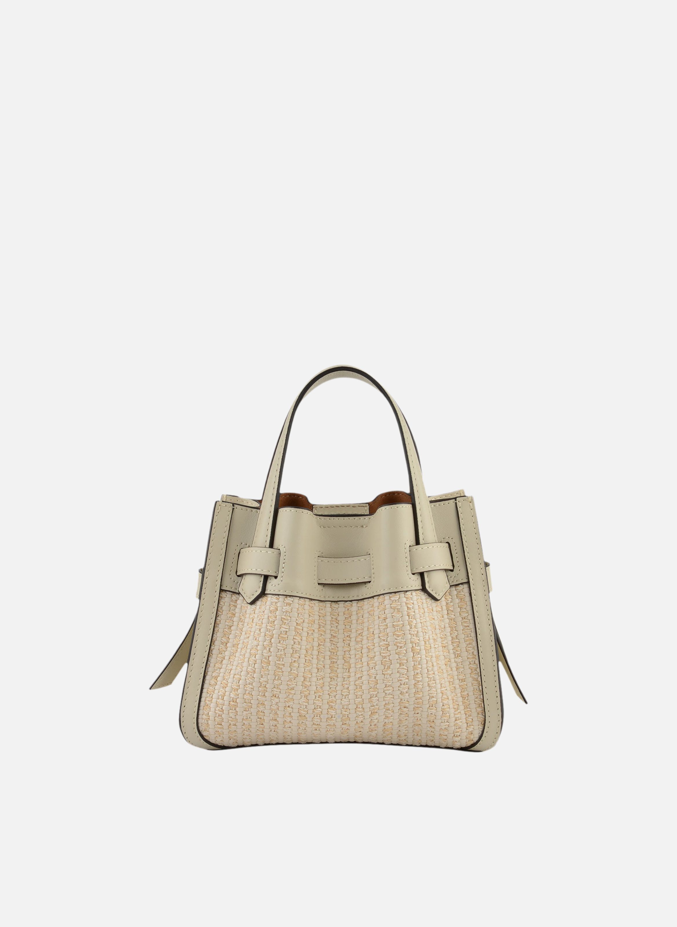 Blossom tressé | sac à main POURCHET Beige