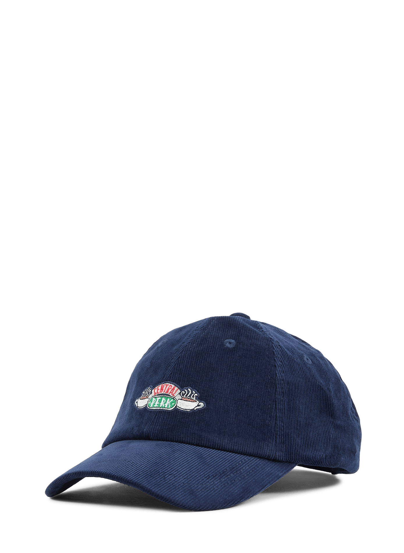 Bestickte Baumwollkappe Central Perk MAISON LABICHE Blau